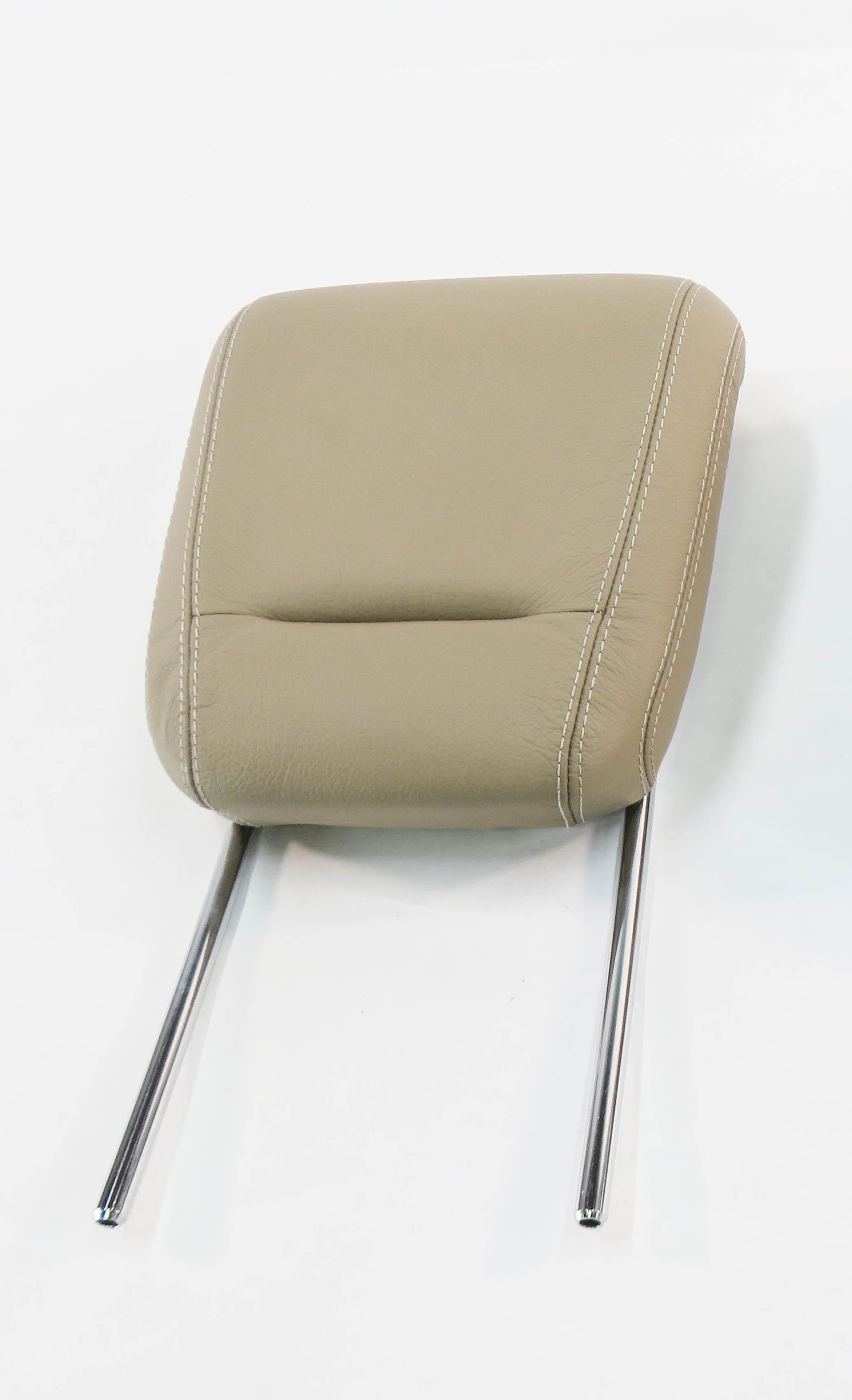 2014 MERCEDES GL550 (X166) REAR 3rd ROW SEAT HEADREST (BEIGE LEATHER) — exact item pictured