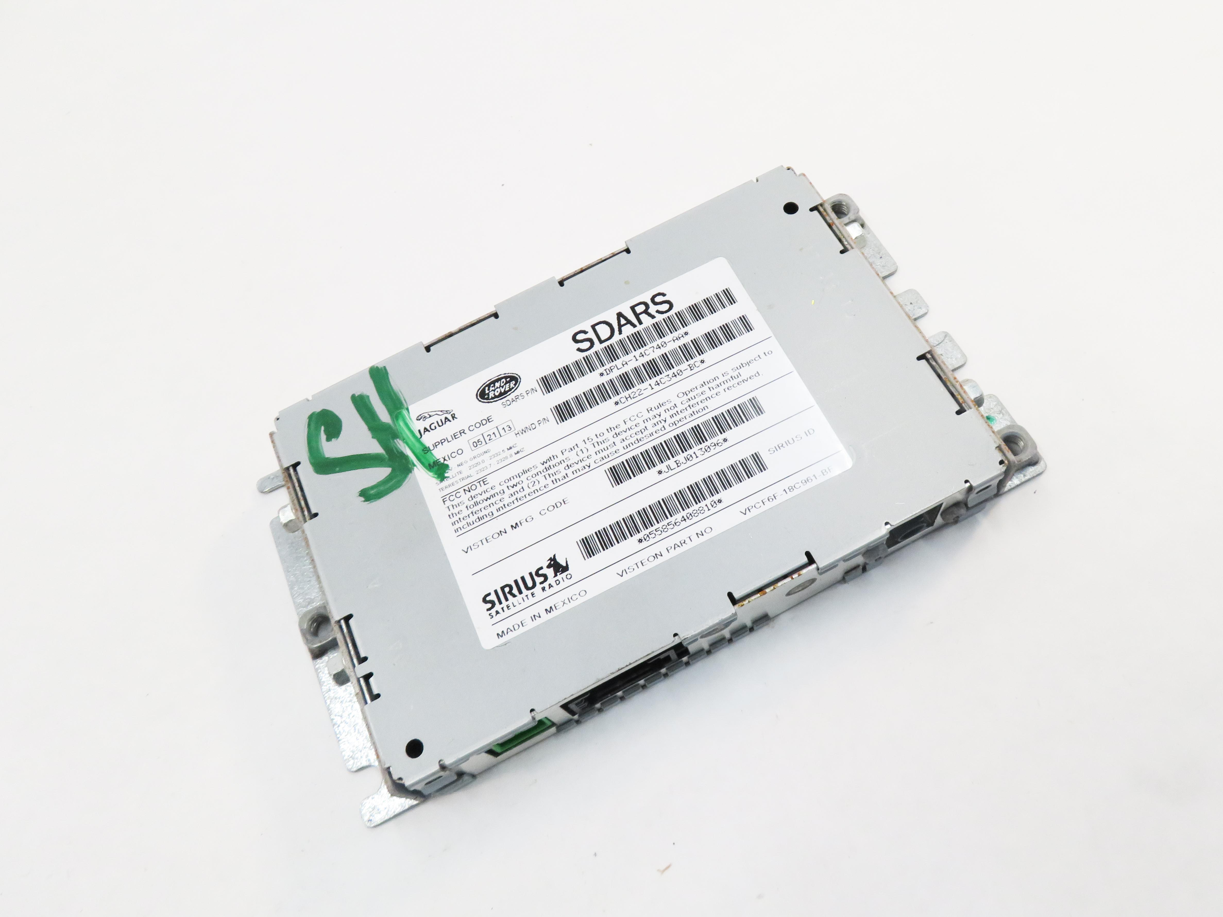 13-19 DISCOVERY SPORT LR4 RANGE ROVER SPORT EVOQUE - SIRIUS SATELLITE RECEIVER — exact item pictured