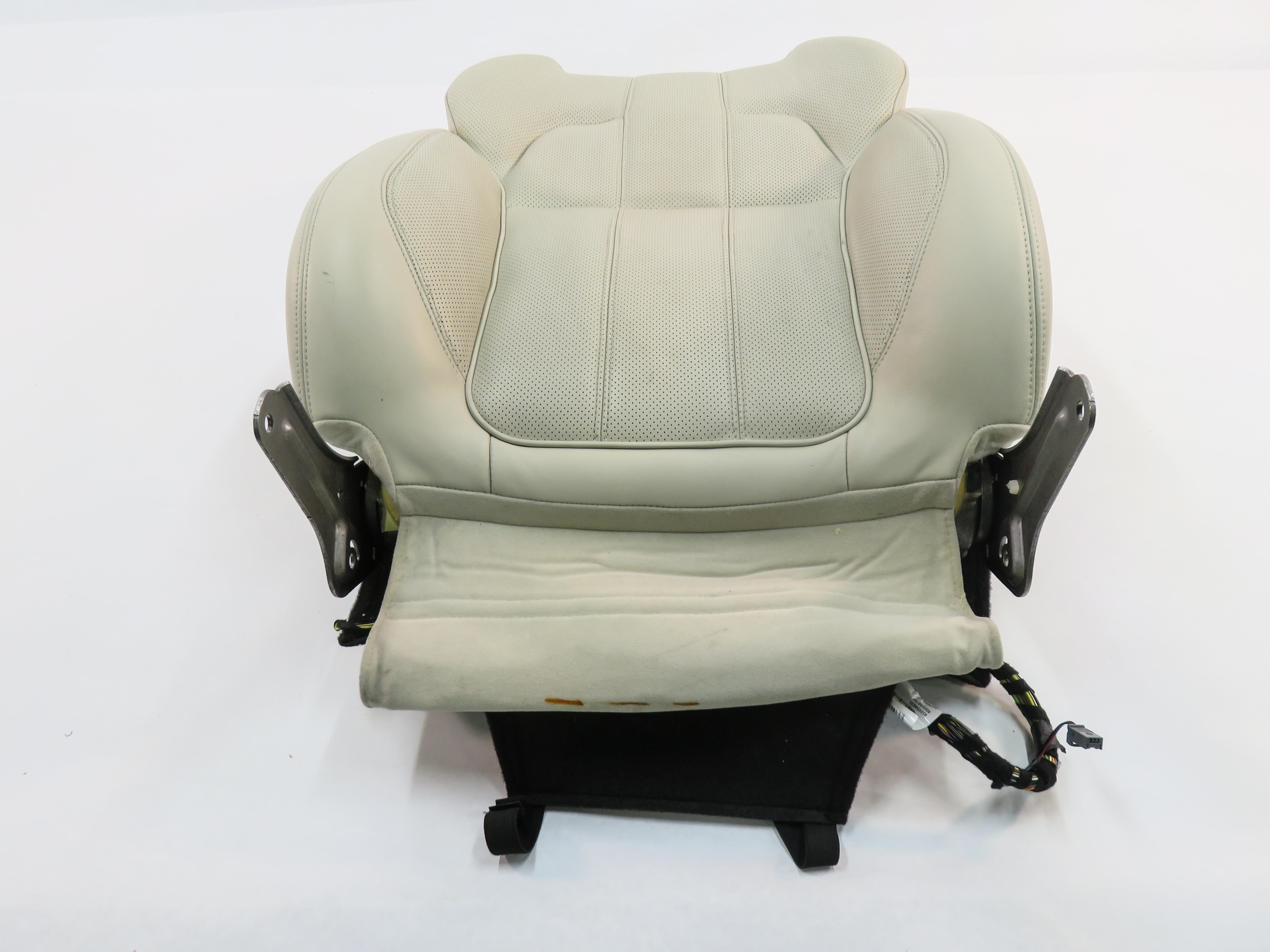2014 RANGE ROVER SPORT (L494) PASSENGER - UPPER TOP HEATED SEAT CUSHION (IVORY) — exact item pictured