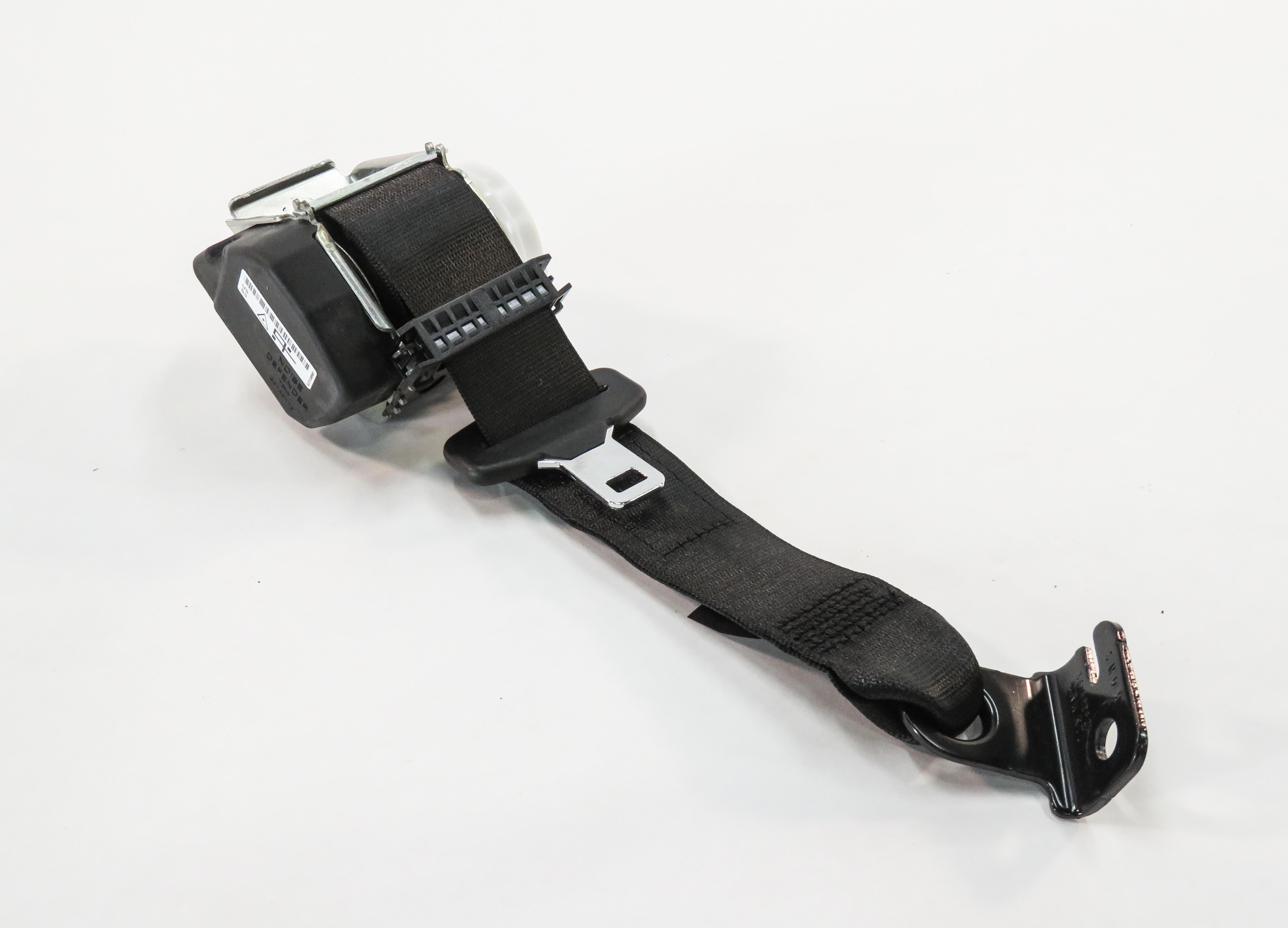 2018 BMW X1 (F48) LEFT REAR SEAT SEATBLET RETRACTOR (BLACK) — exact item pictured