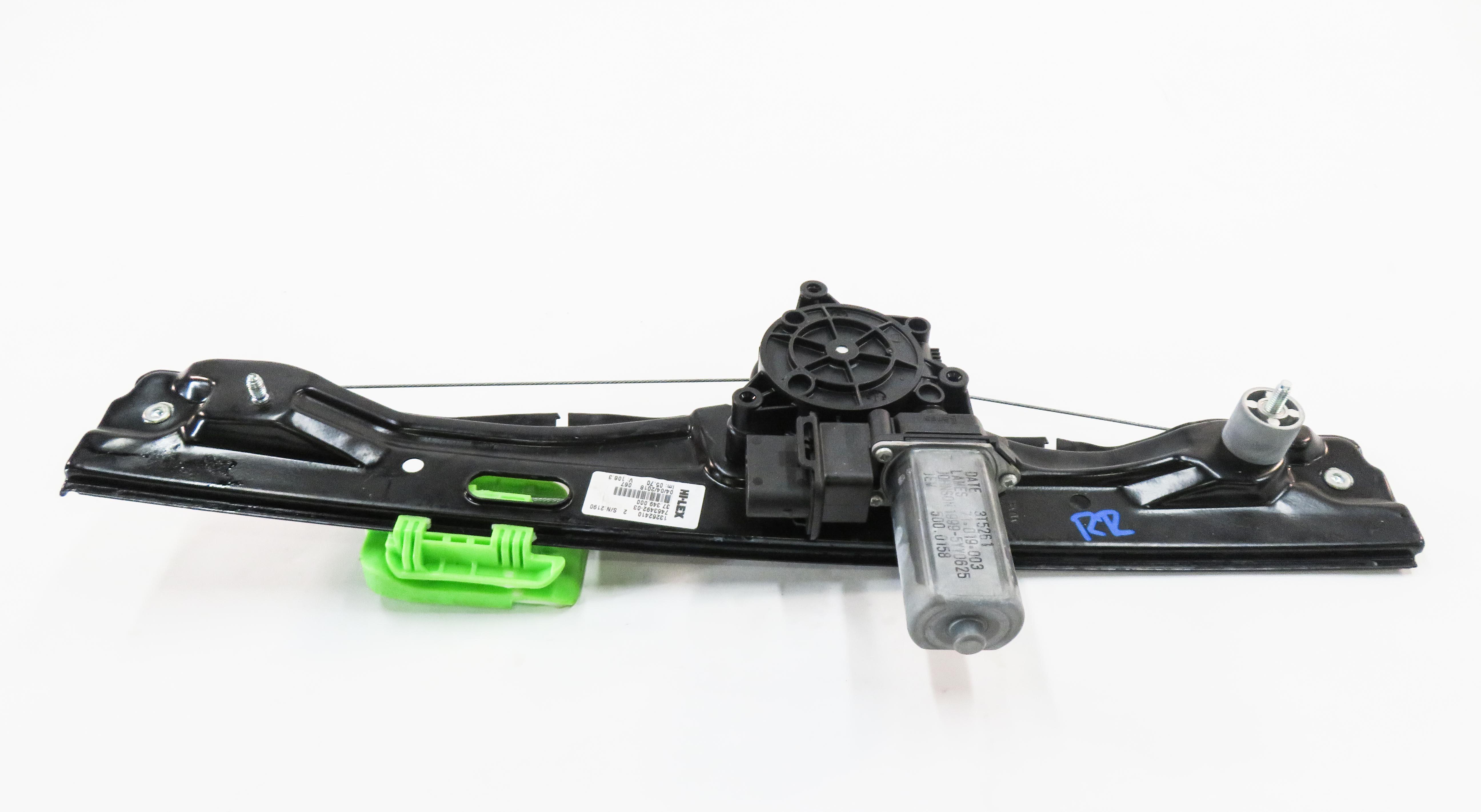 2016-2021 BMW X1 (F48) RIGHT REAR DOOR WINDOW REGULATOR w/ MOTOR — exact item pictured