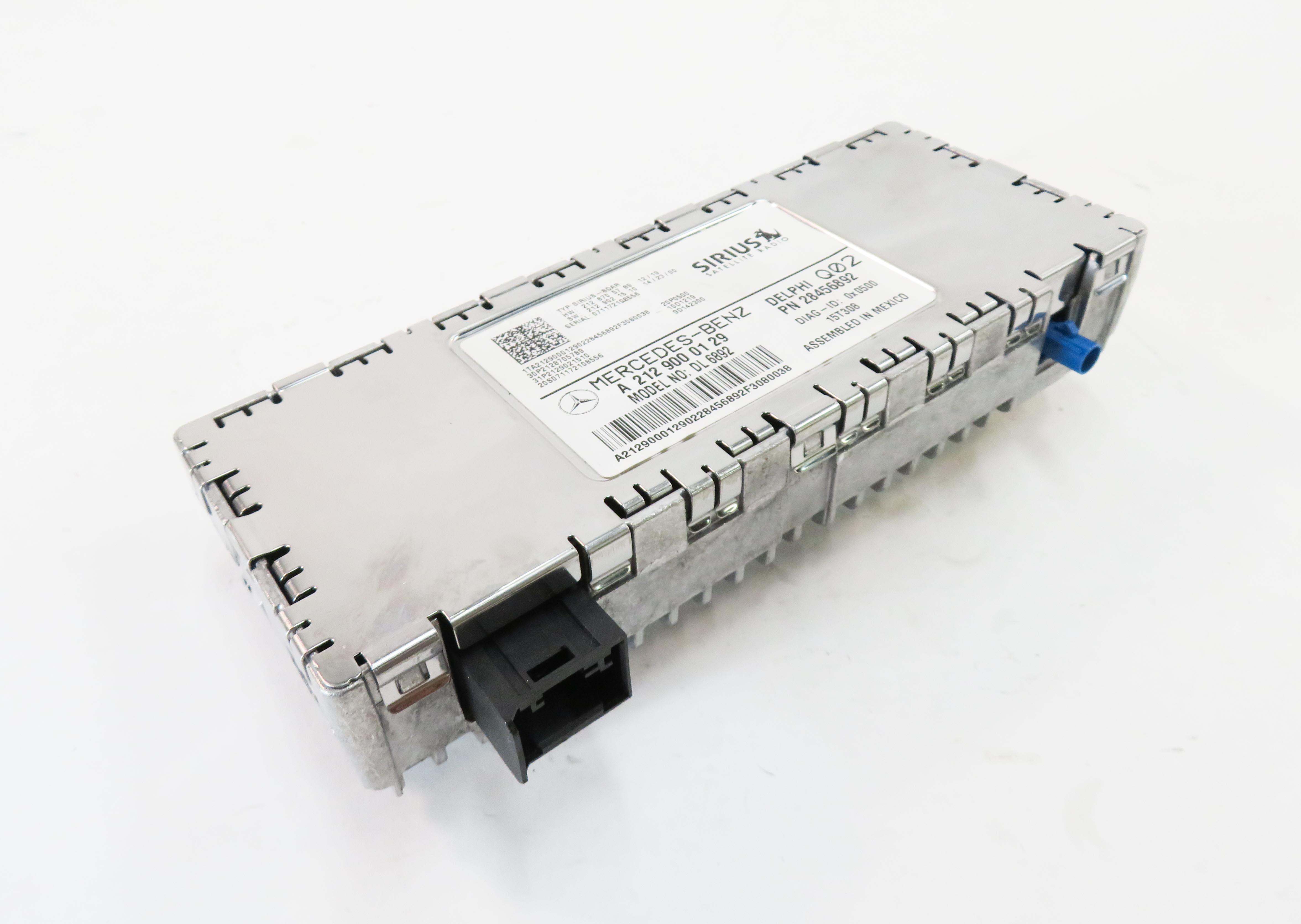 2016 MERCEDES GL450 (X166) SIRIUS SATELLITE RADIO RECEIVER CONTROL MODULE — exact item pictured