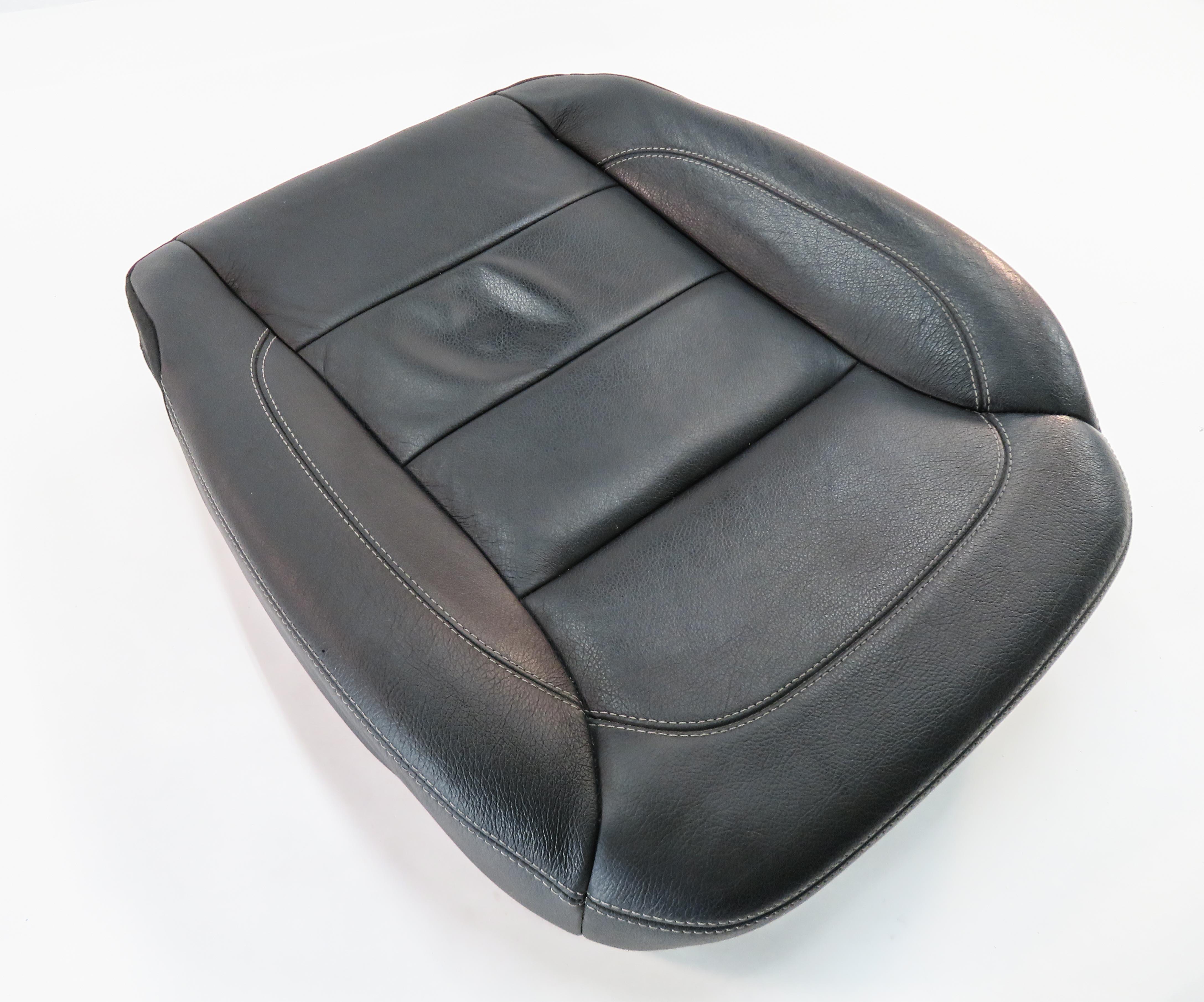 2016 MERCEDES GL450 (X166) DRIVER - LOWER BOTTOM HEATED SEAT CUSHION (BLACK) — exact item pictured