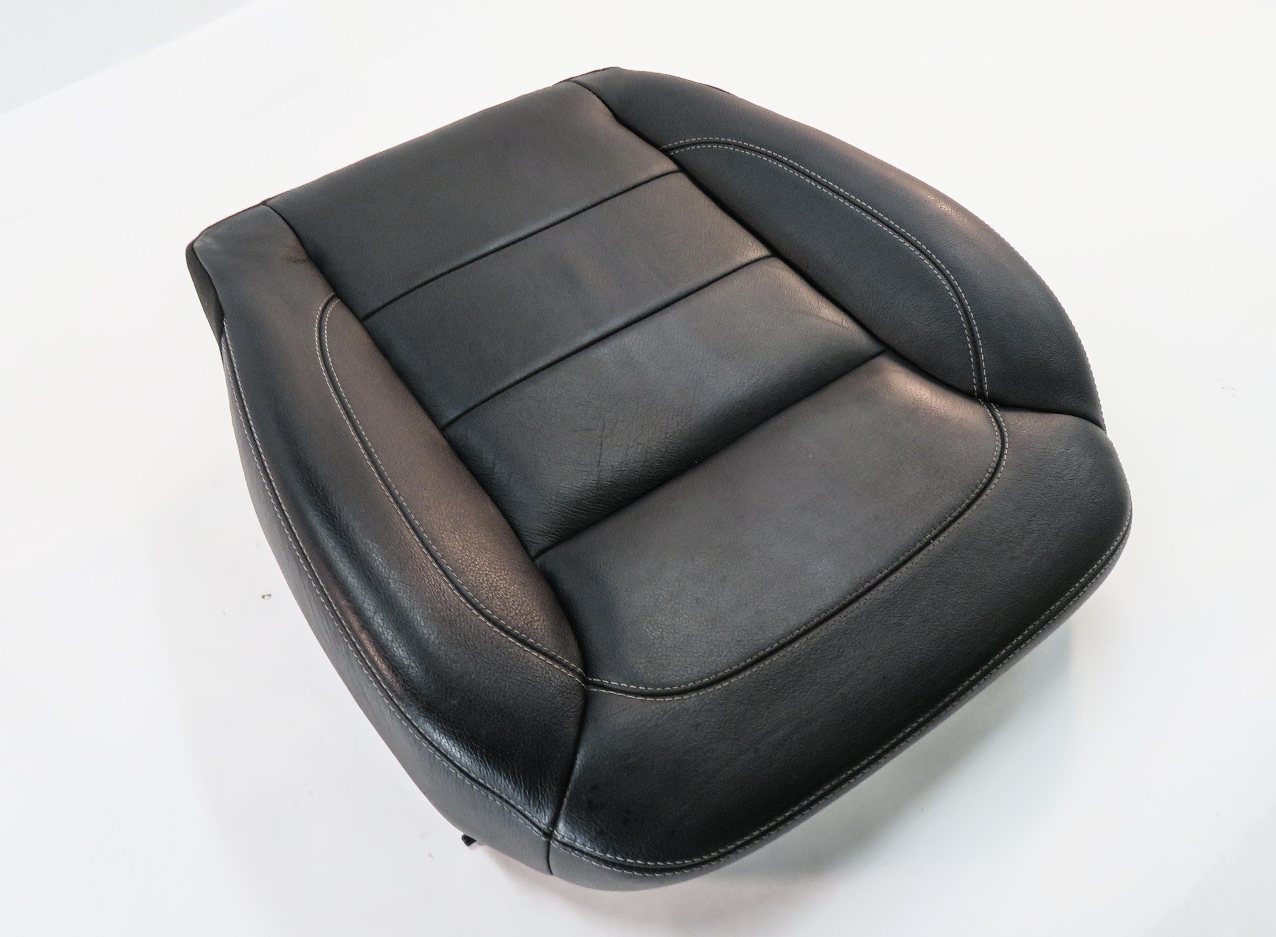 2016 MERCEDES GL450 (X166) PASSENGER - LOWER BOTTOM HEATED SEAT CUSHION (BLACK) — exact item pictured