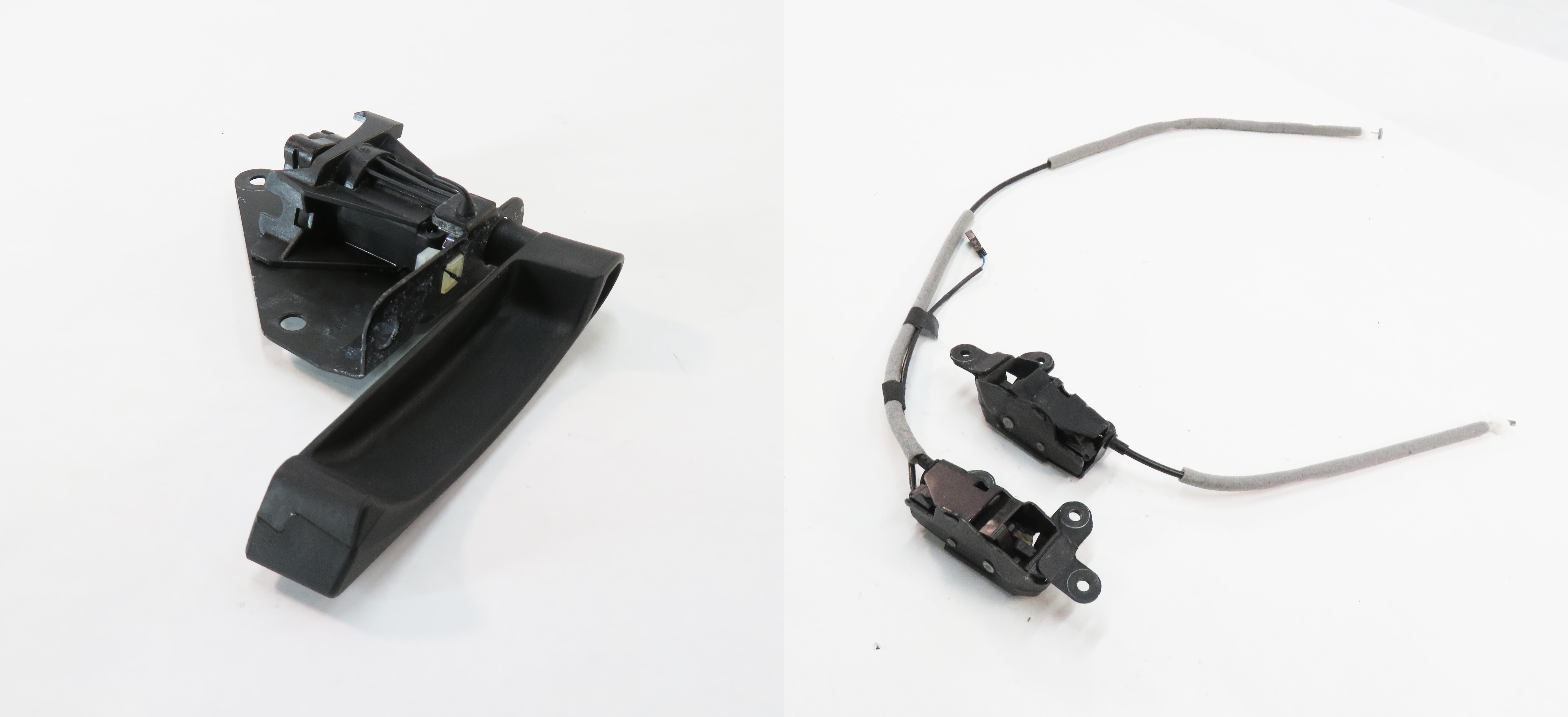 2011 BMW X5 (E70) REAR TRUNK HATCH LOCK LATCH SET w/ RELEASE HANDLE — exact item pictured