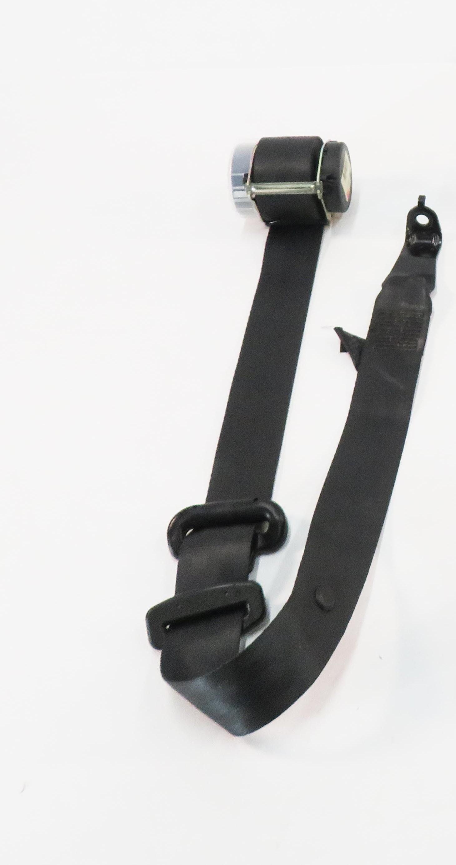 2012 RANGE ROVER SPORT (L320) LEFT REAR 2nd ROW SEAT SEATBELT RETRACTOR (BLACK) — exact item pictured
