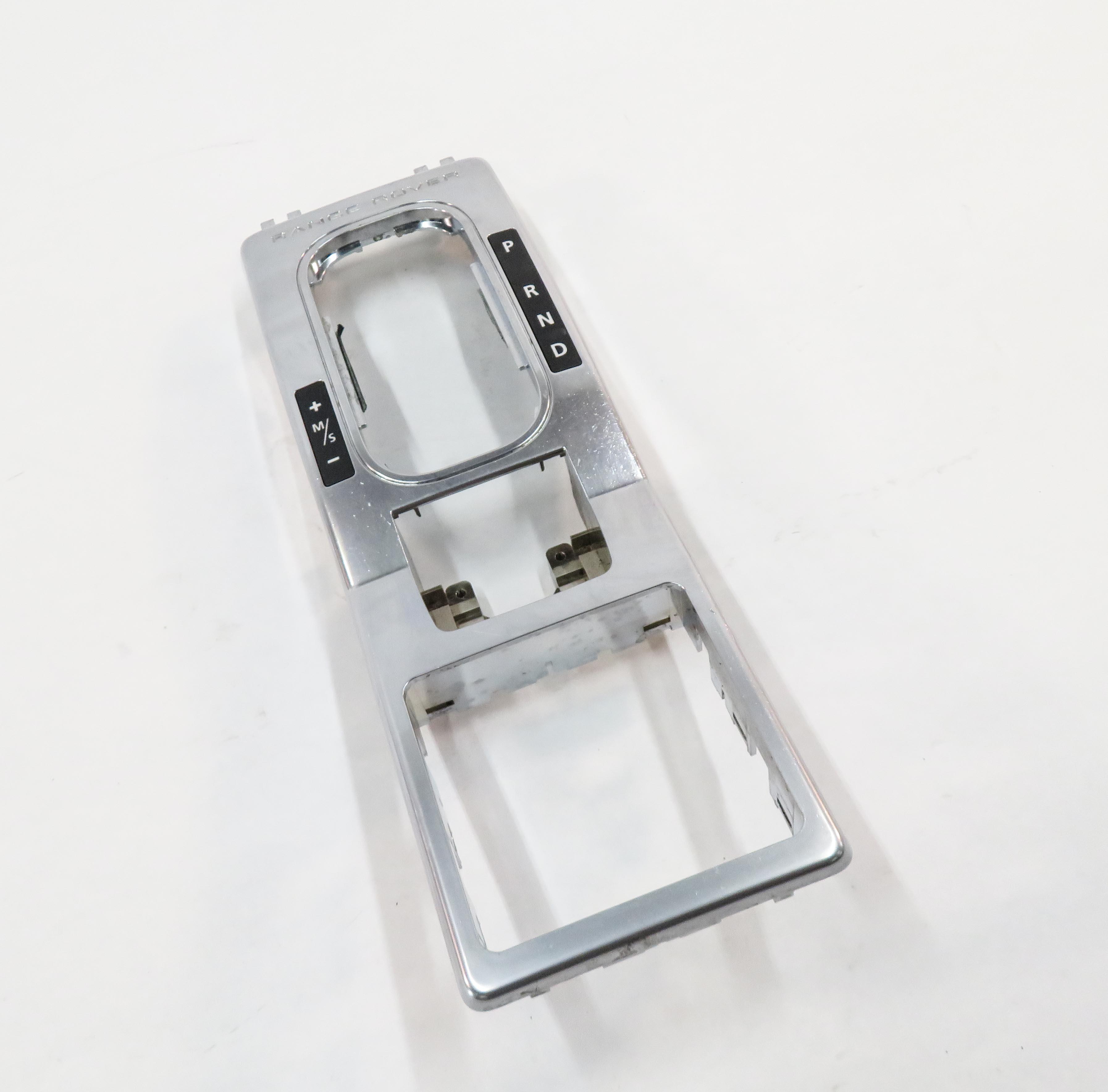 2012 RANGE ROVER SPORT (L320) FRONT CENTER CONSOLE SHIFT INDICATOR TRIM PANEL — exact item pictured