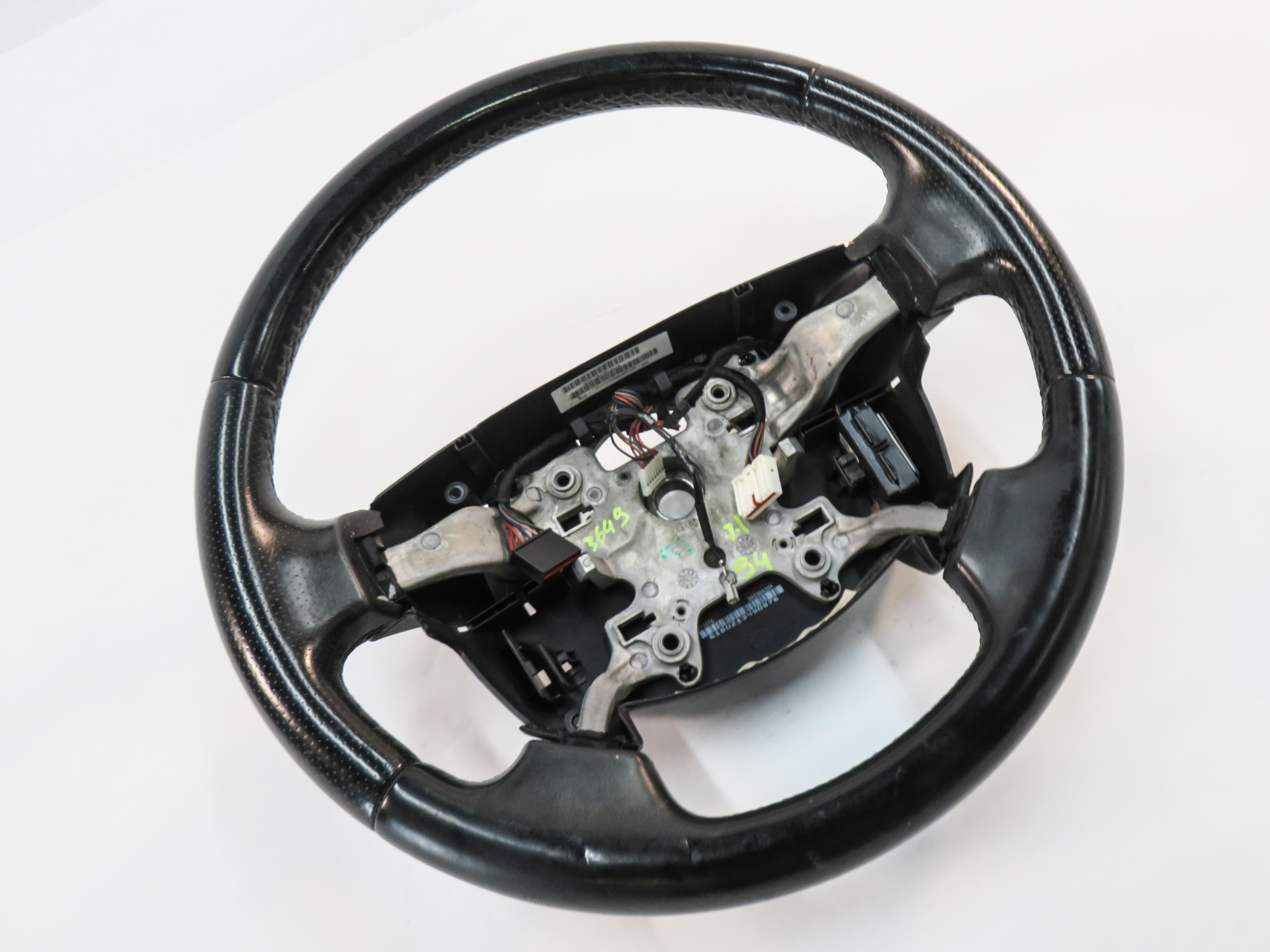 2012 RANGE ROVER SPORT (L320) 4-SPOKE HEATED STEERING WHEEL (BLACK LEATHER) — exact item pictured