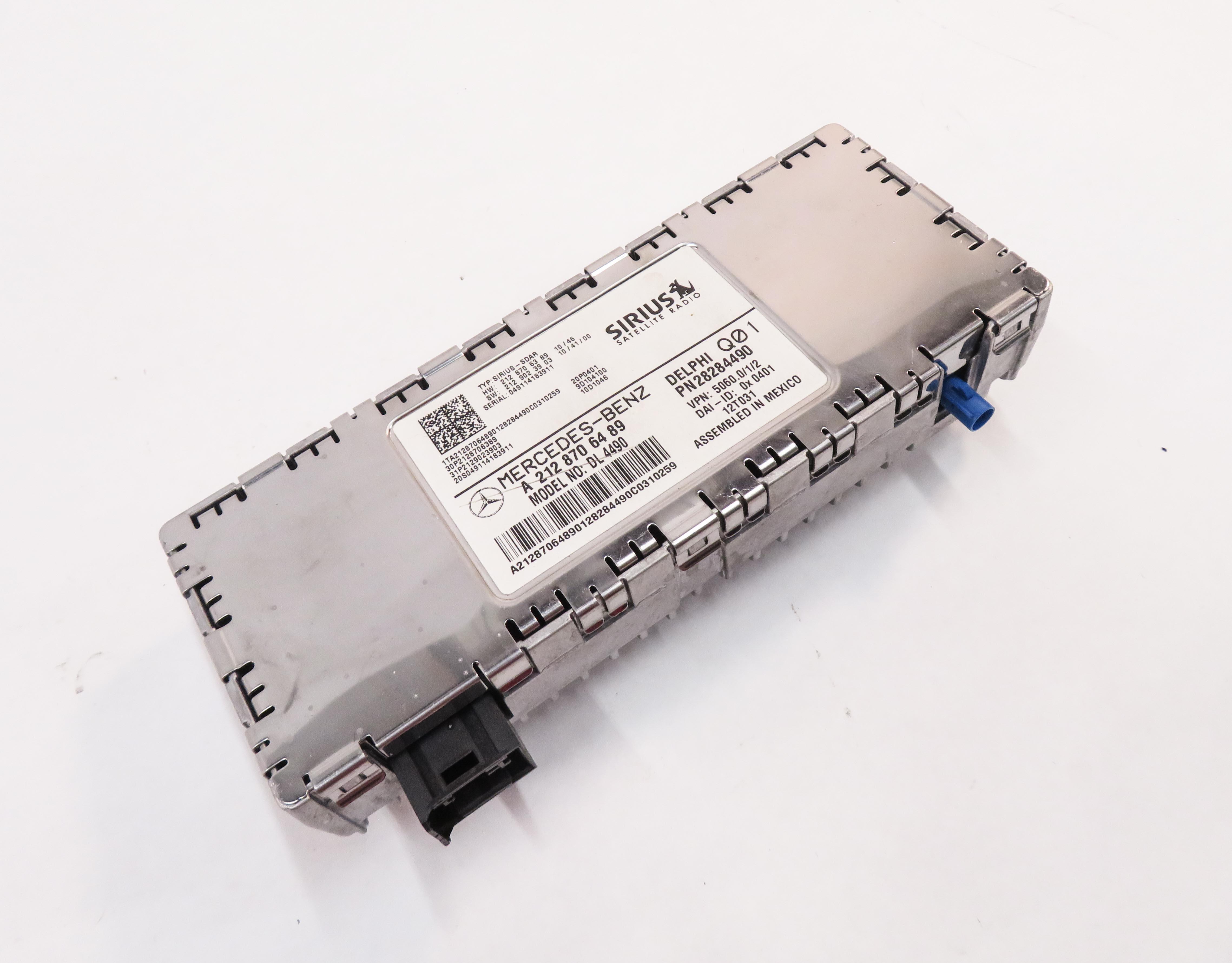 10-16 MERCEDES C250 C300 C350 E350 E550 GLK350 ML350 - SIRIUS SATELLITE RECEIVER — exact item pictured