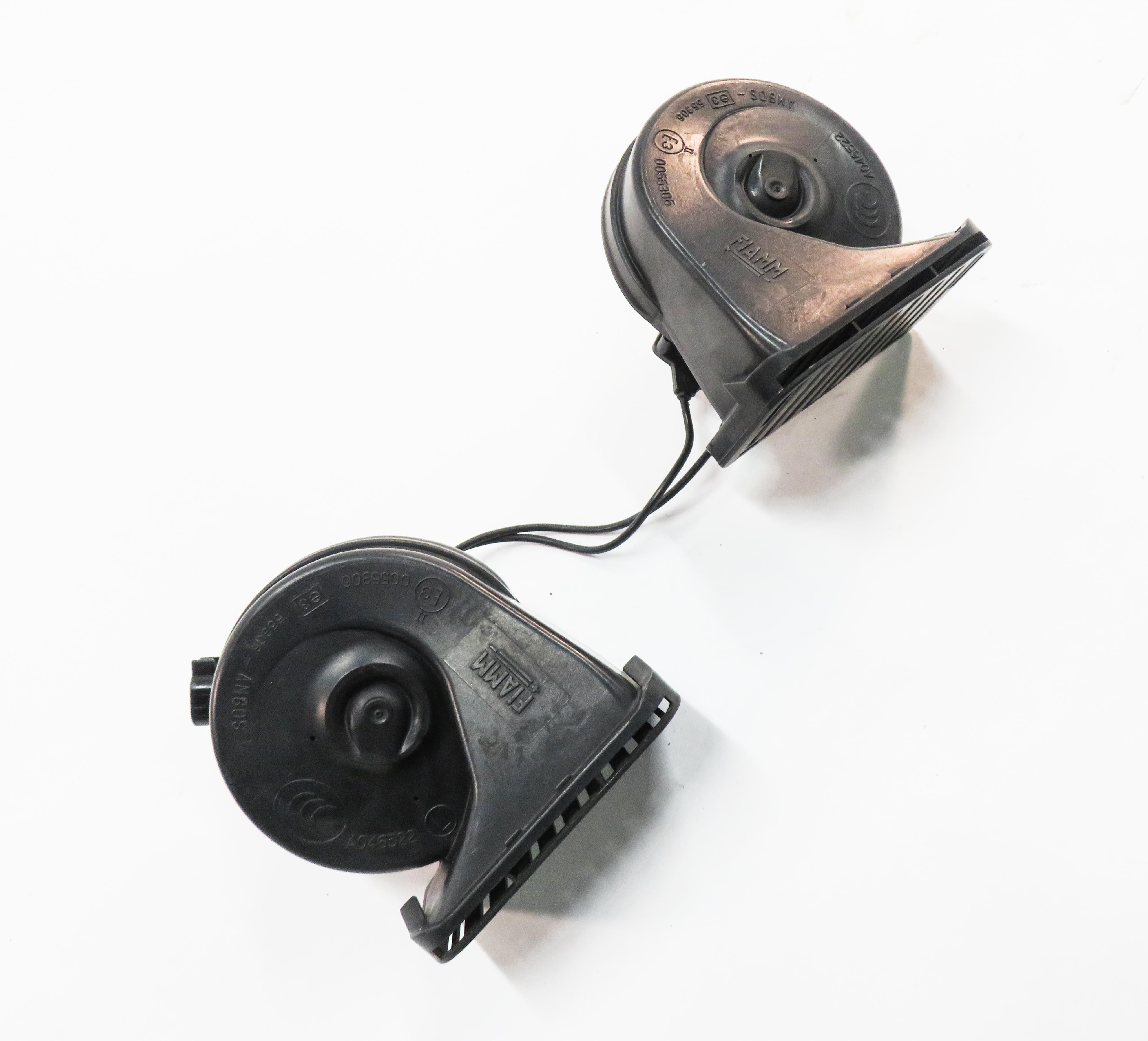 2010-2016 LAND ROVER LR4 - RANGE ROVER SPORT (L320) HIGH & LOW TONE HORN SET-2 — exact item pictured