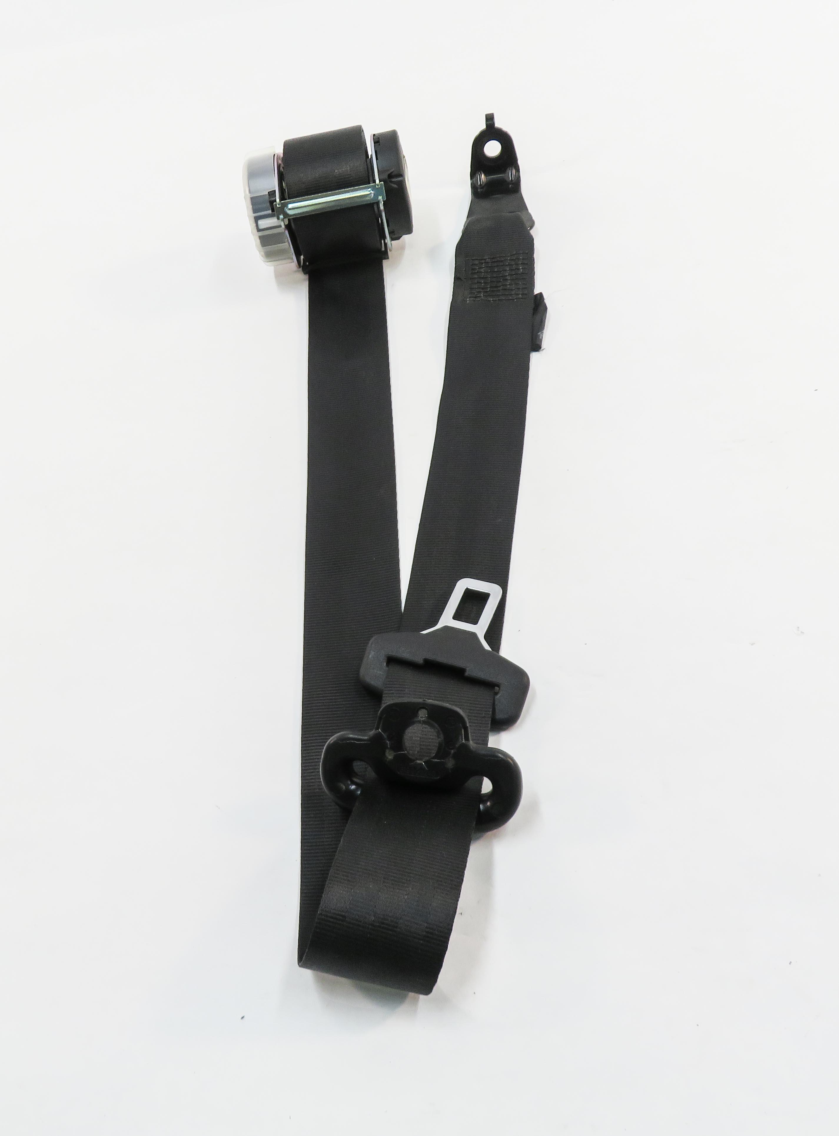 2011 RANGE ROVER SPORT (L320) REAR 2nd ROW SEAT RIGHT SEATBELT RETRACTOR (BLACK) — exact item pictured