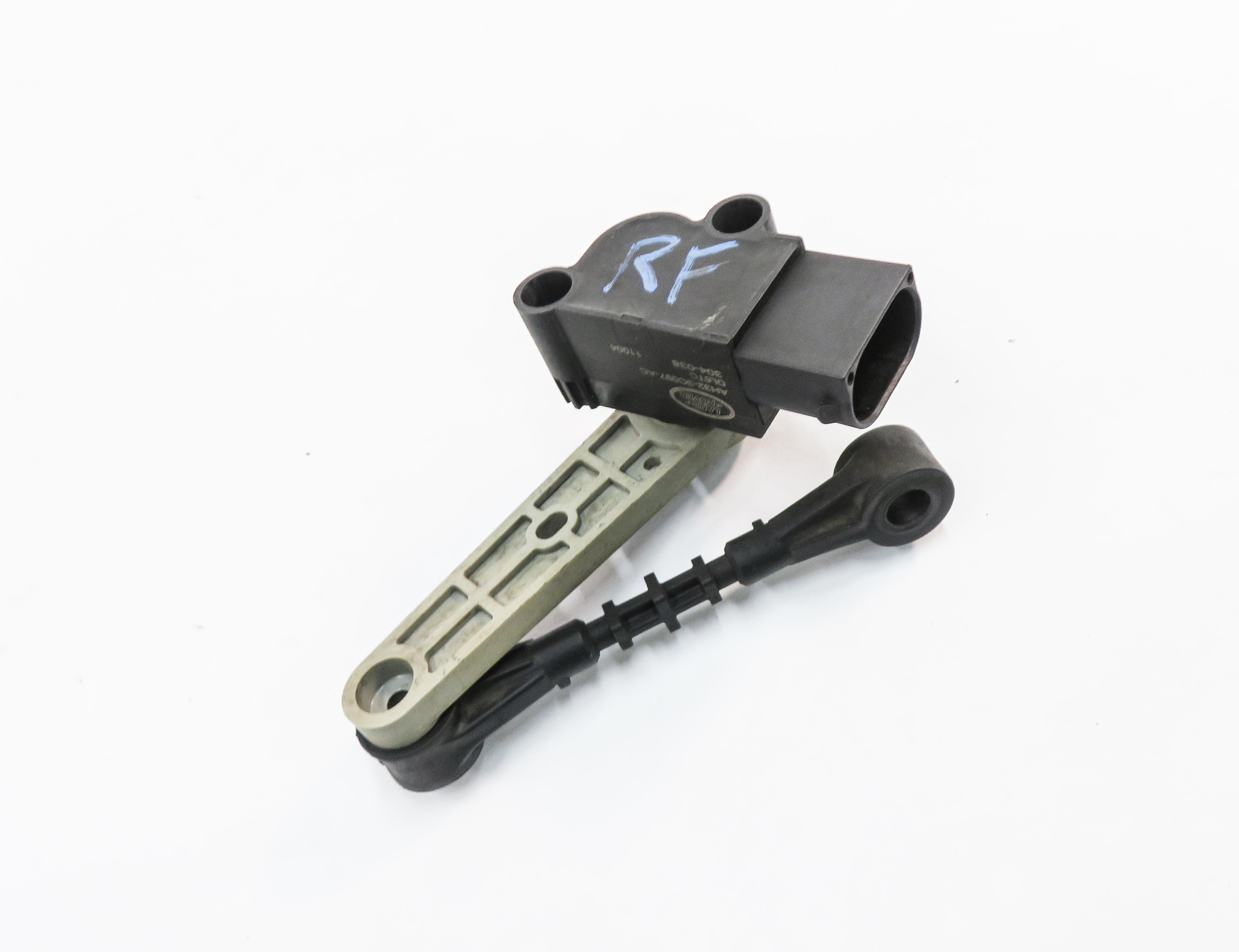 11 RANGE ROVER SPORT (L320) RIGHT FRONT PASSENGER SUSPENSION HEIGHT LEVEL SENSOR — exact item pictured