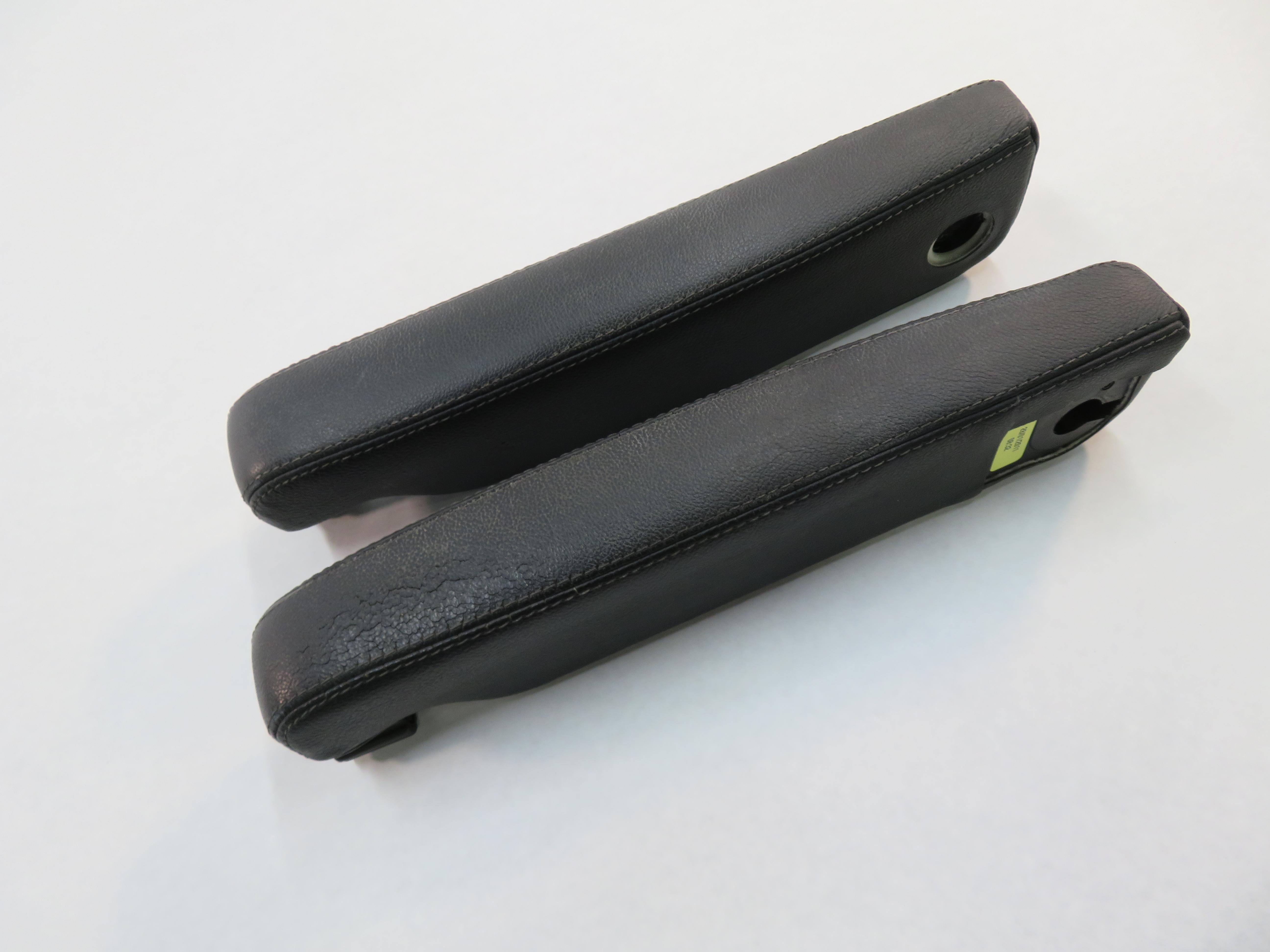 2011 RANGE ROVER SPORT (L320) FRONT LEFT & RIGHT SEAT ARMREST SET (EBONY BLACK) — exact item pictured