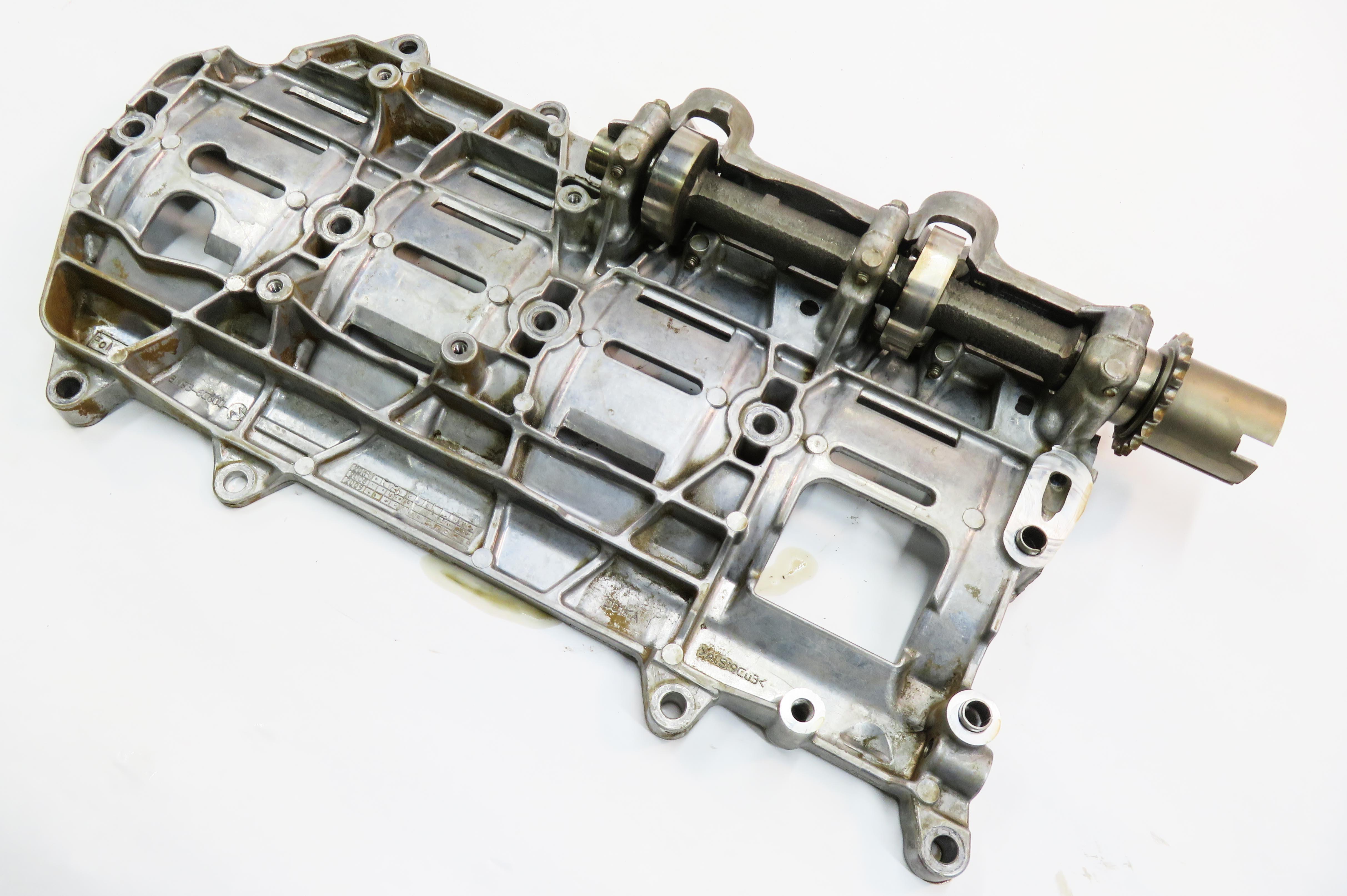 2011 RANGE ROVER SPORT (L320) 5.0L AJ133 V8 ENGINE - OIL PAN BAFFLE TRAY — exact item pictured
