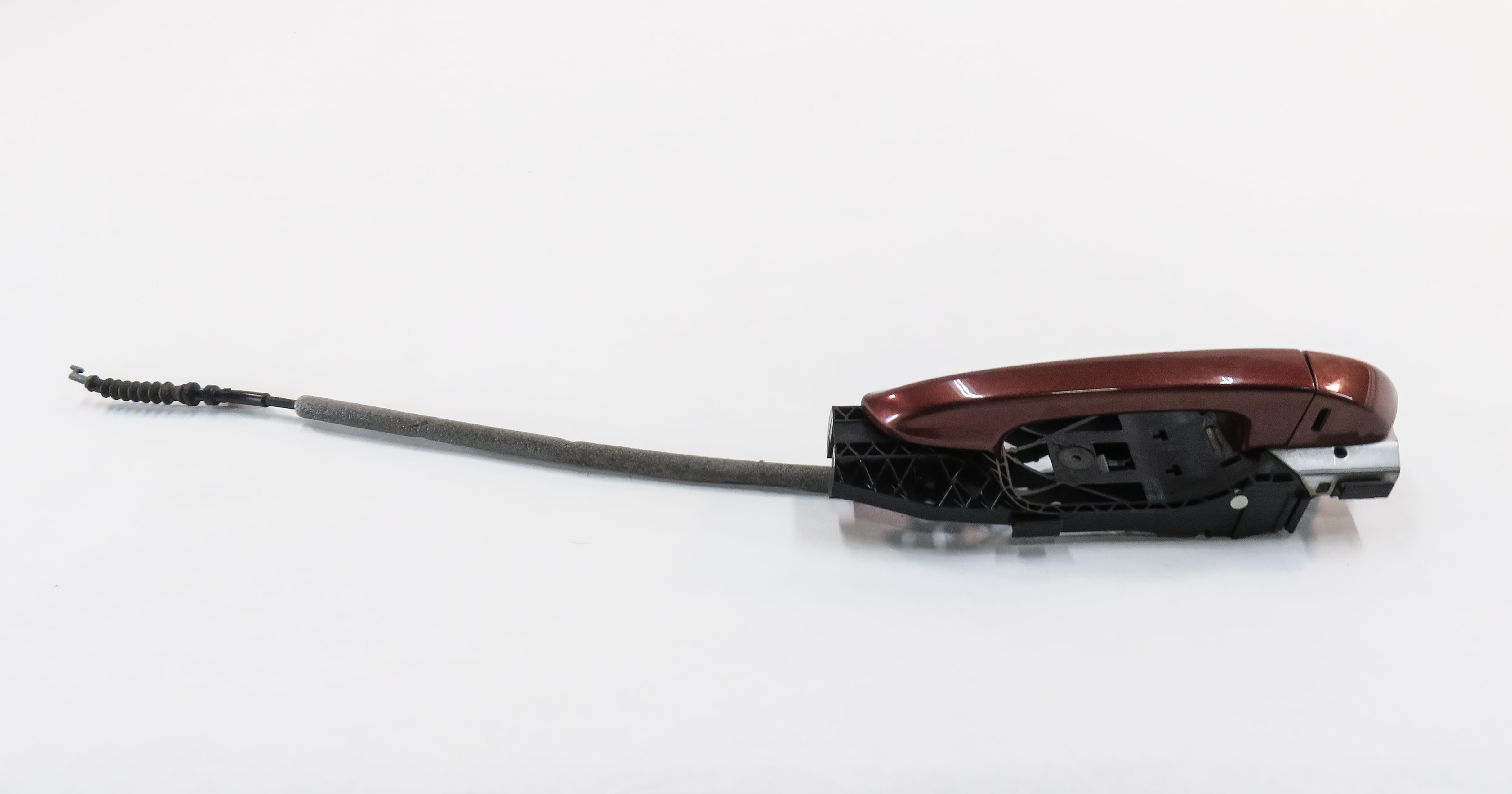 2011-2018 PORSCHE CAYENNE (958) LEFT FRONT DRIVER KEYLESS DOOR HANDLE (AUBURN) — exact item pictured