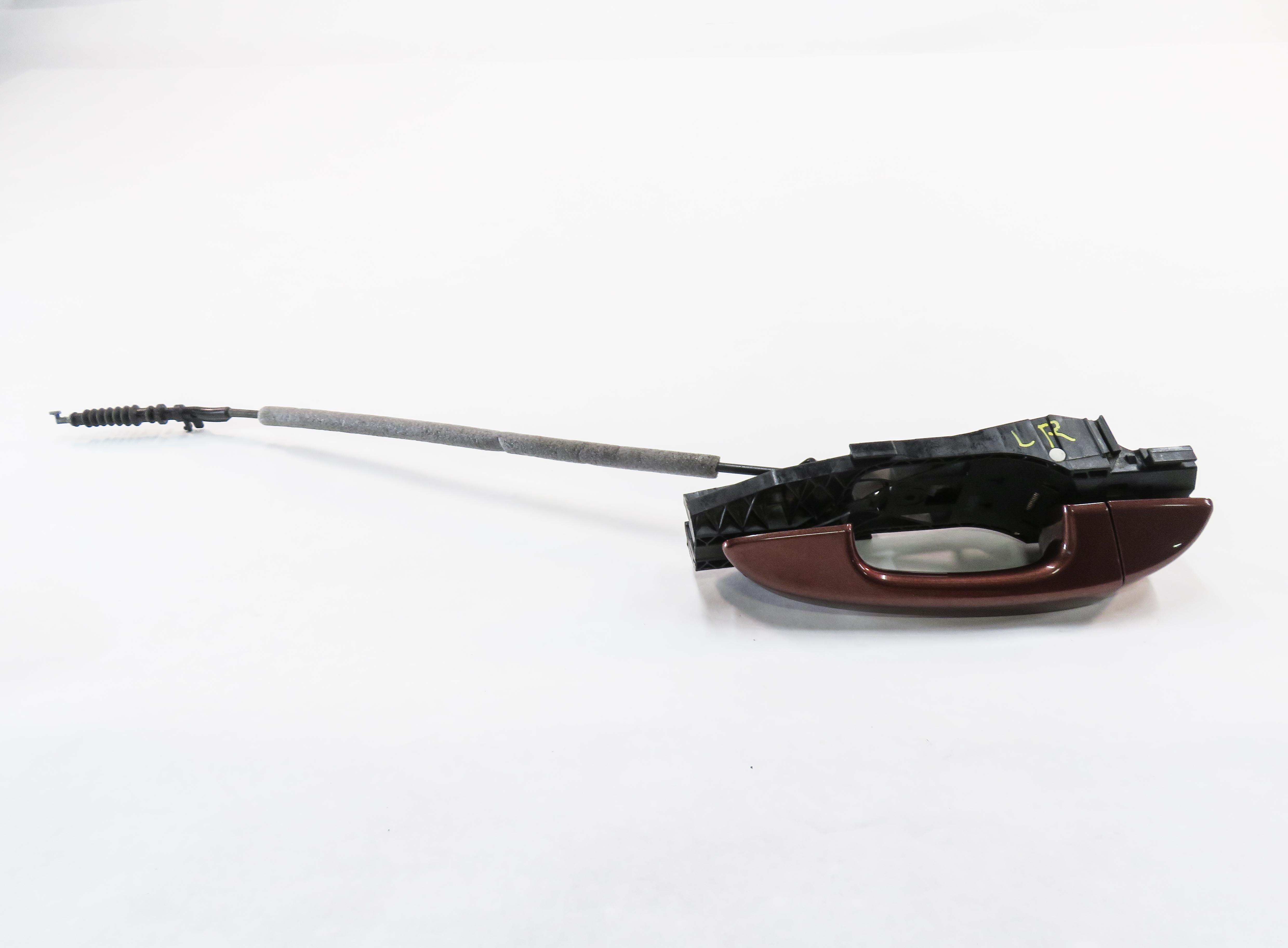 2011-2018 PORSCHE CAYENNE (958) LEFT REAR KEYLESS DOOR HANDLE (AUBURN METALLIC) — exact item pictured