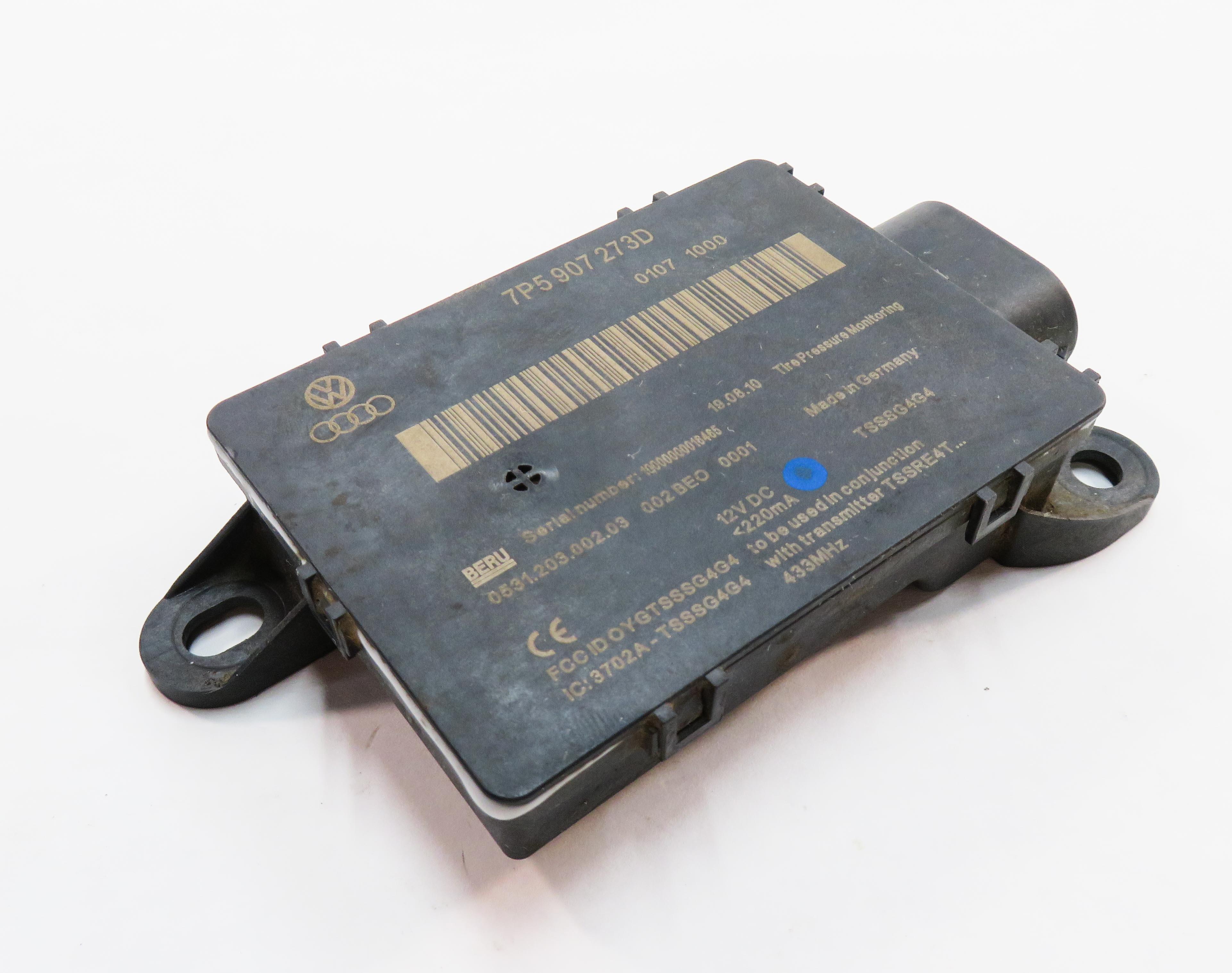 2011 PORSCHE CAYENNE (958) TPMS TIRE AIR PRESSURE SENSOR CONTROL MODULE — exact item pictured