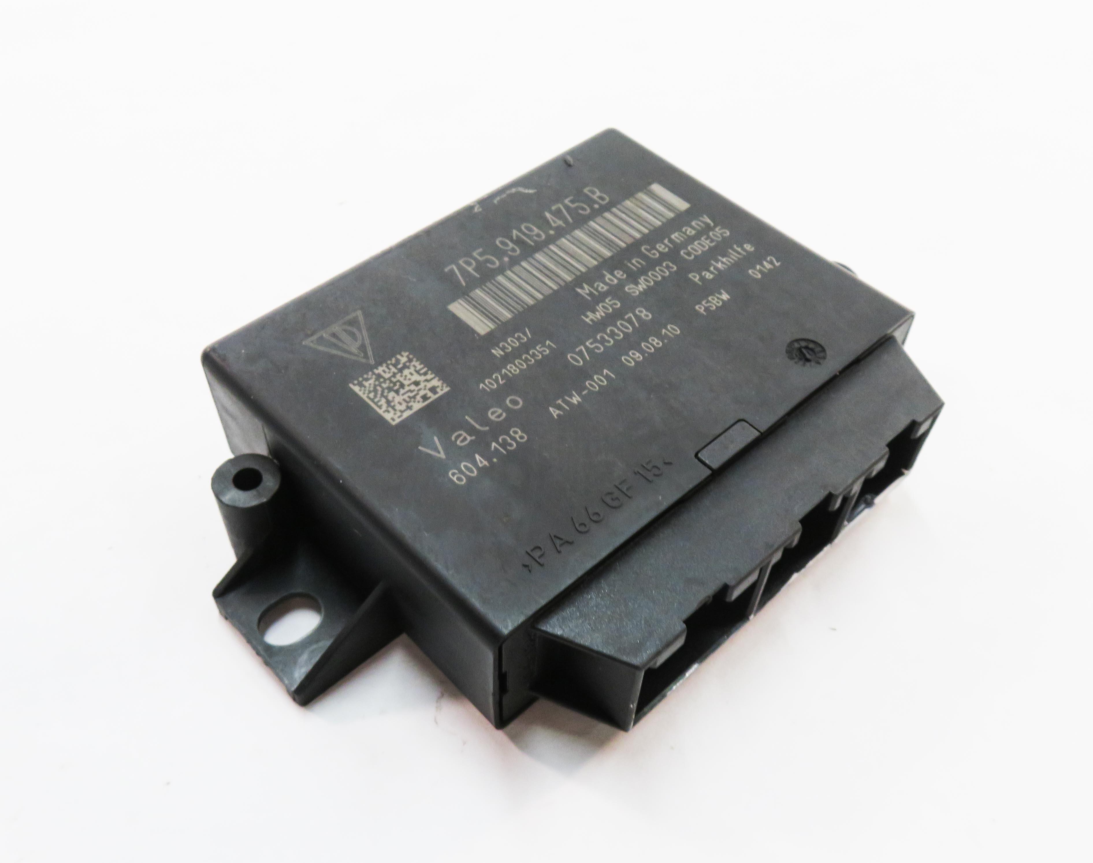 2011-2012 PORSCHE CAYENNE (958) PDC PARK DISTANCE ASSIST CONTROL MODULE — exact item pictured