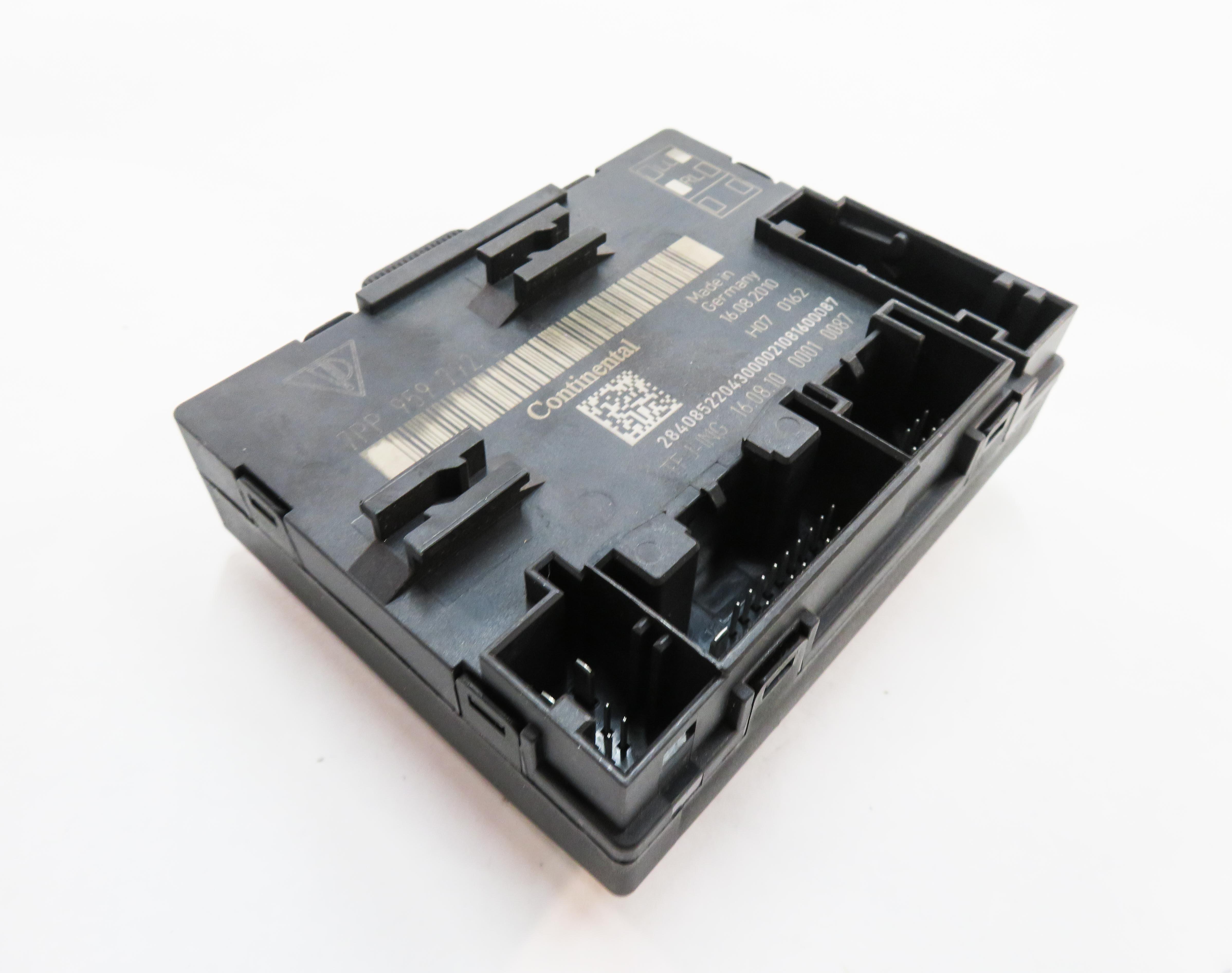 2011 PORSCHE CAYENNE (958) RIGHT FRONT PASSENGER DOOR CONTROL MODULE — exact item pictured