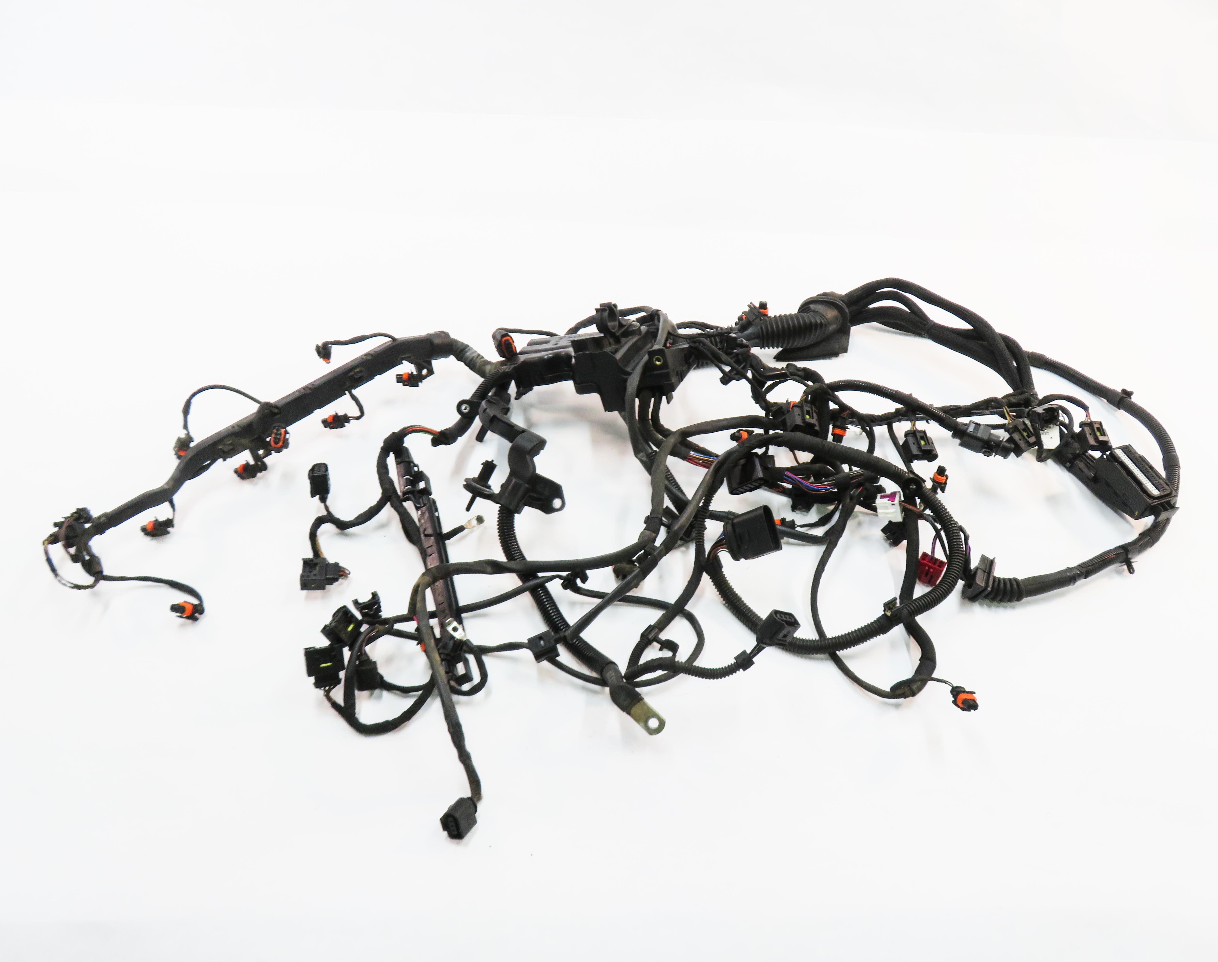 2011 PORSCHE CAYENNE (958) 4.8L V8 ENGINE WIRE WIRING HARNESS LOOM — exact item pictured