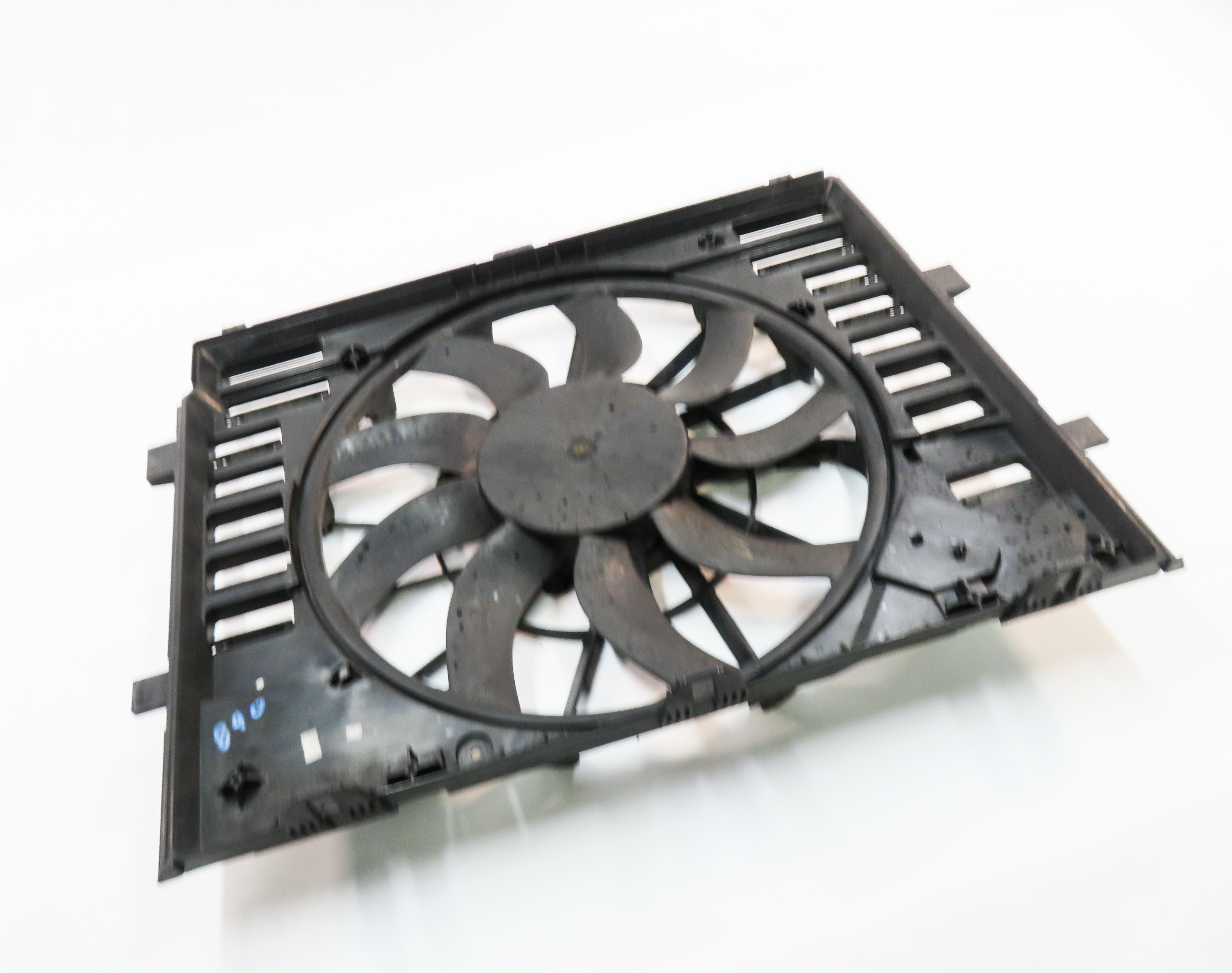 2011-2018 PORSCHE CAYENNE (958) 3.0L DIESEL / 4.8L ENGINE - RADIATOR COOLING FAN — exact item pictured
