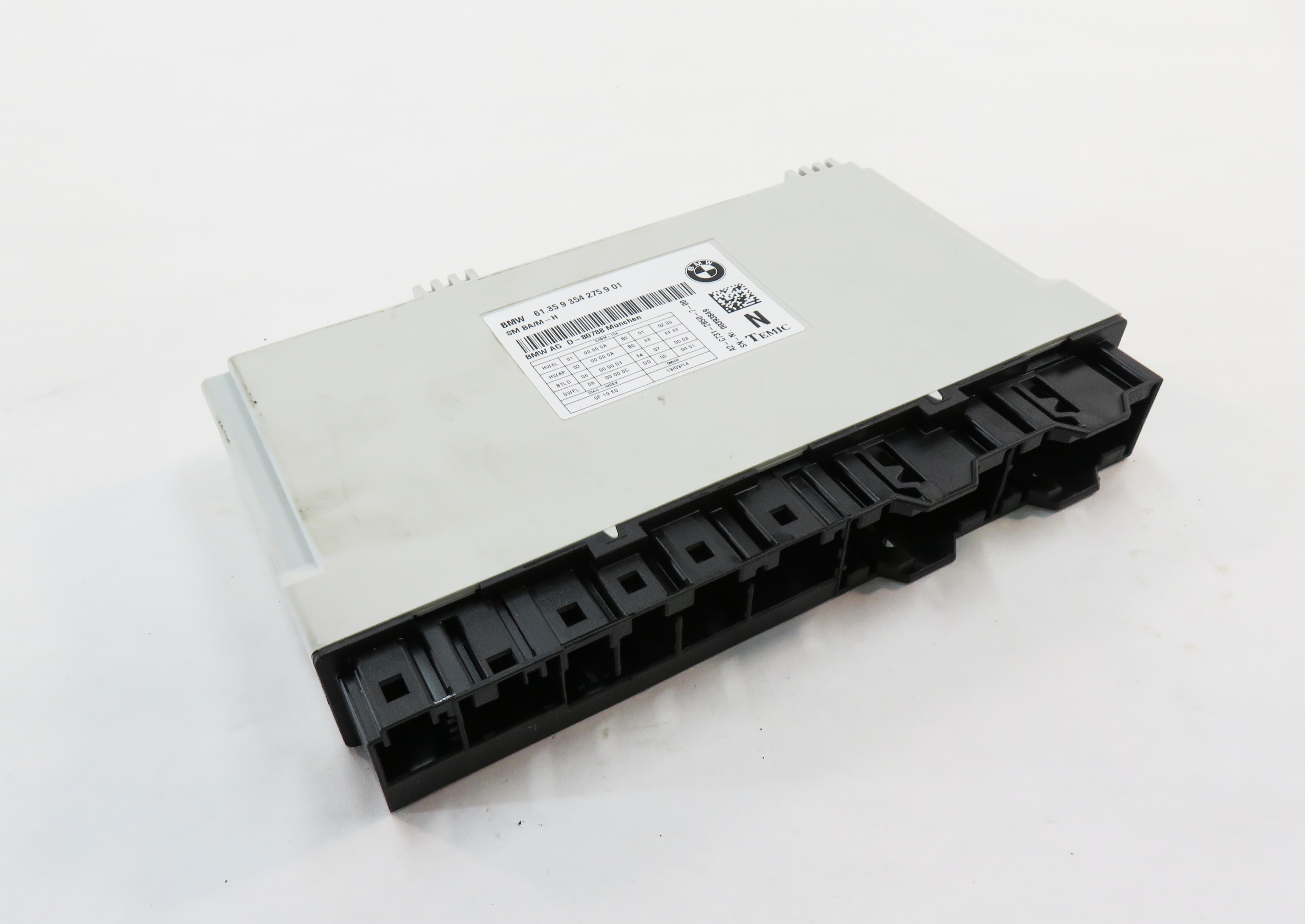 12-19 BMW 328i 335i 535i 550i 750i M5 M6 X3 X4 - LEFT FRONT DRIVER SEAT MODULE — exact item pictured