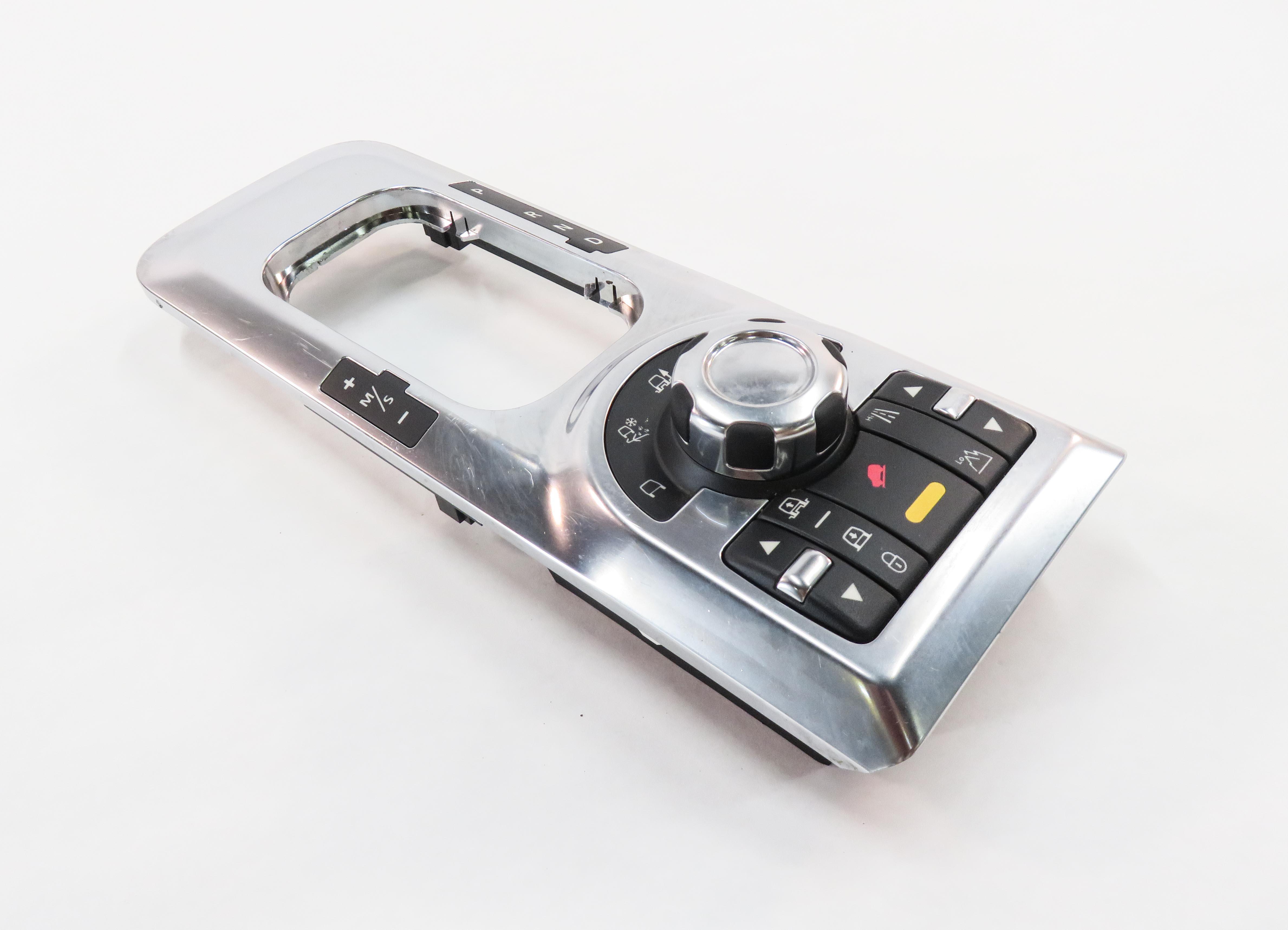 2012 RANGE ROVER (L322) FRONT CENTER CONSOLE TERRAIN CONTROL SWITCH w/ TRIM — exact item pictured