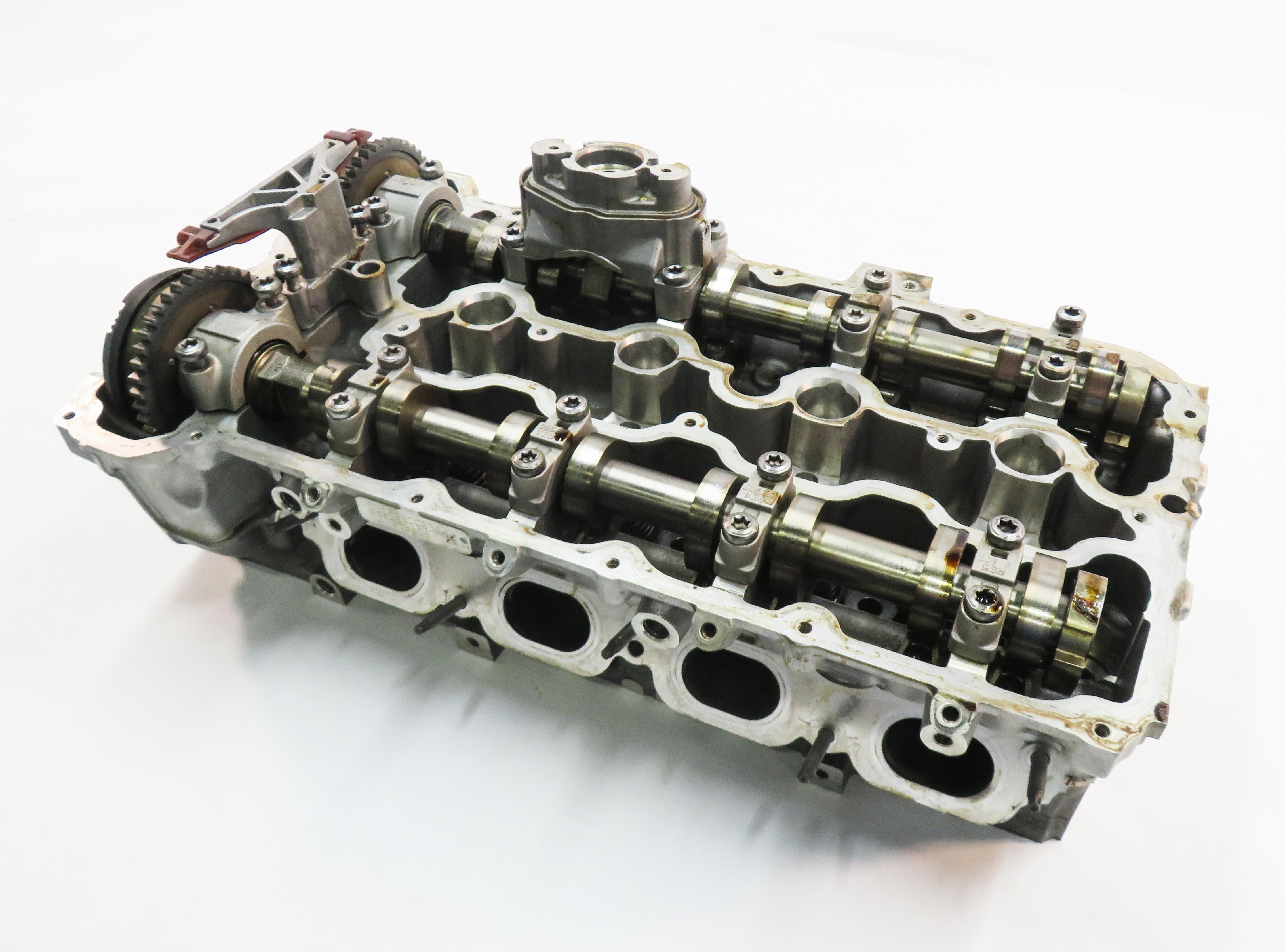 08-14 BMW 550i 750i X5 X6 (F01 E70 F10 E71) 4.4L TWIN TURBO - LEFT CYLINDER HEAD — exact item pictured
