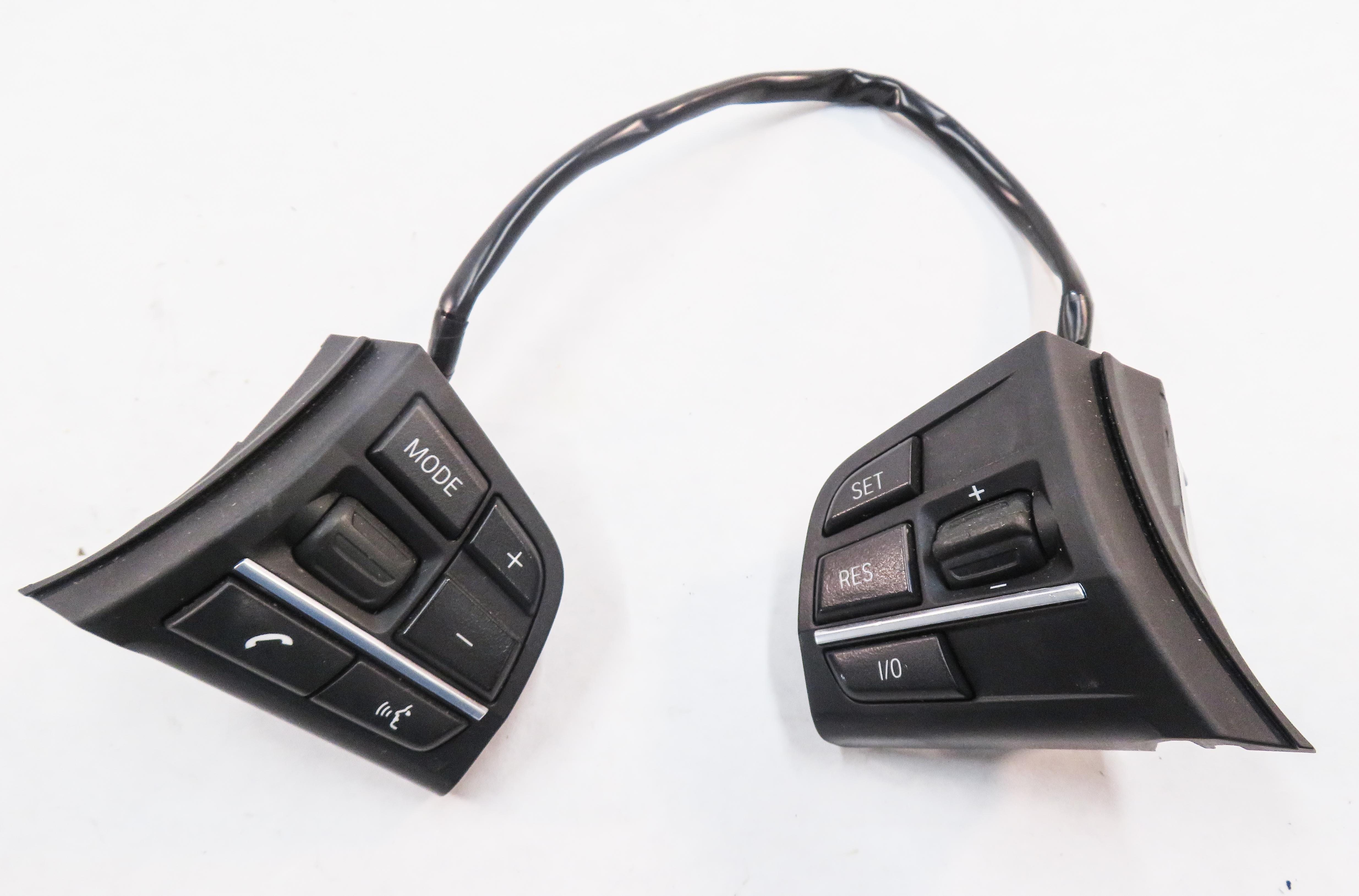 2012 BMW 550i (F10) STEERING WHEEL SWITCH BUTTON SET-2 — exact item pictured