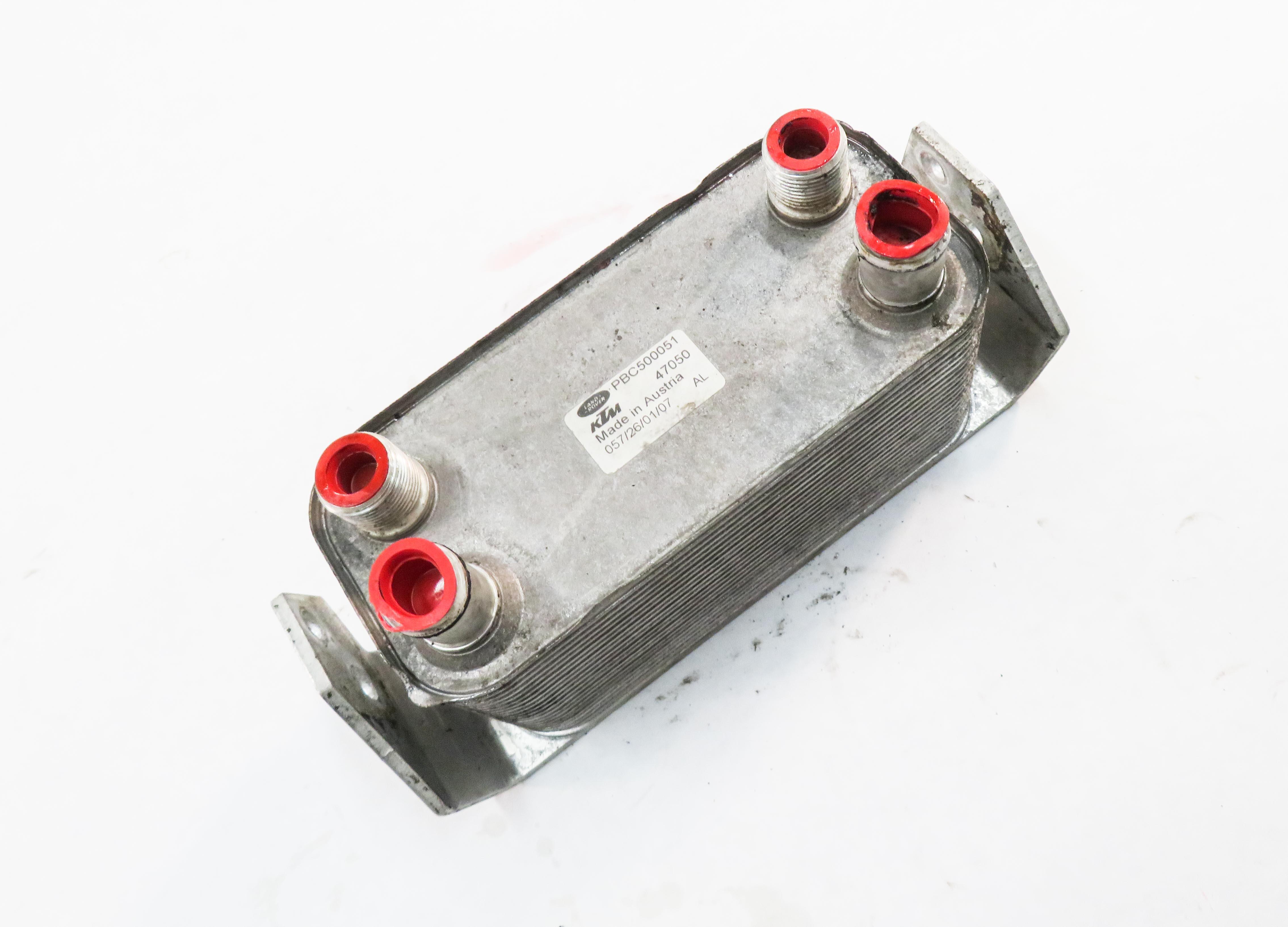 2006-2009 RANGE ROVER SPORT (L320) 4.2L SUPERCHARGED TRANSMISSION OIL COOLER — exact item pictured