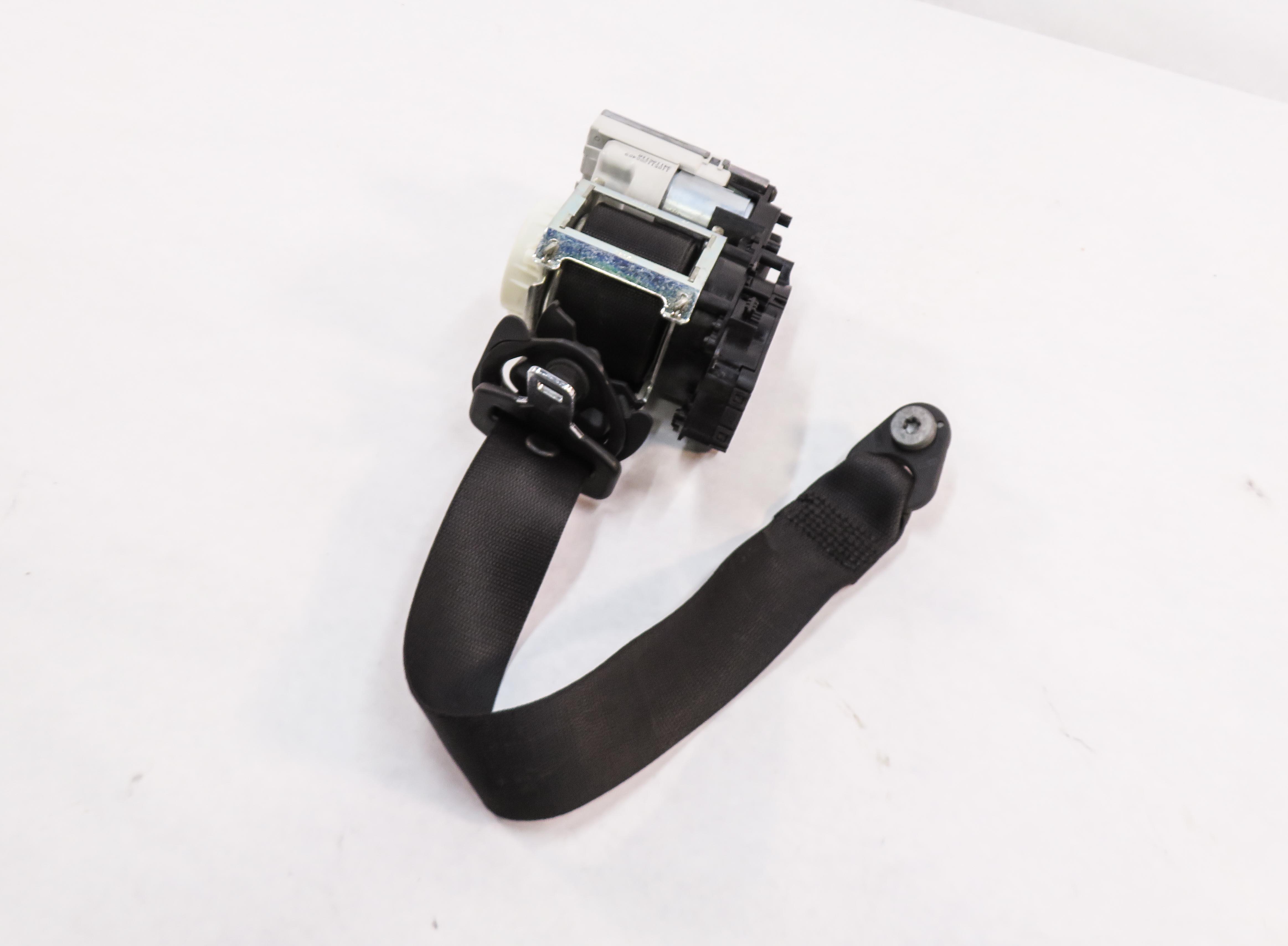 11-13 MERCEDES S350 S450 S550 S600 (W221) LEFT DRIVER SEATBELT RETRACTOR (BLACK) — exact item pictured