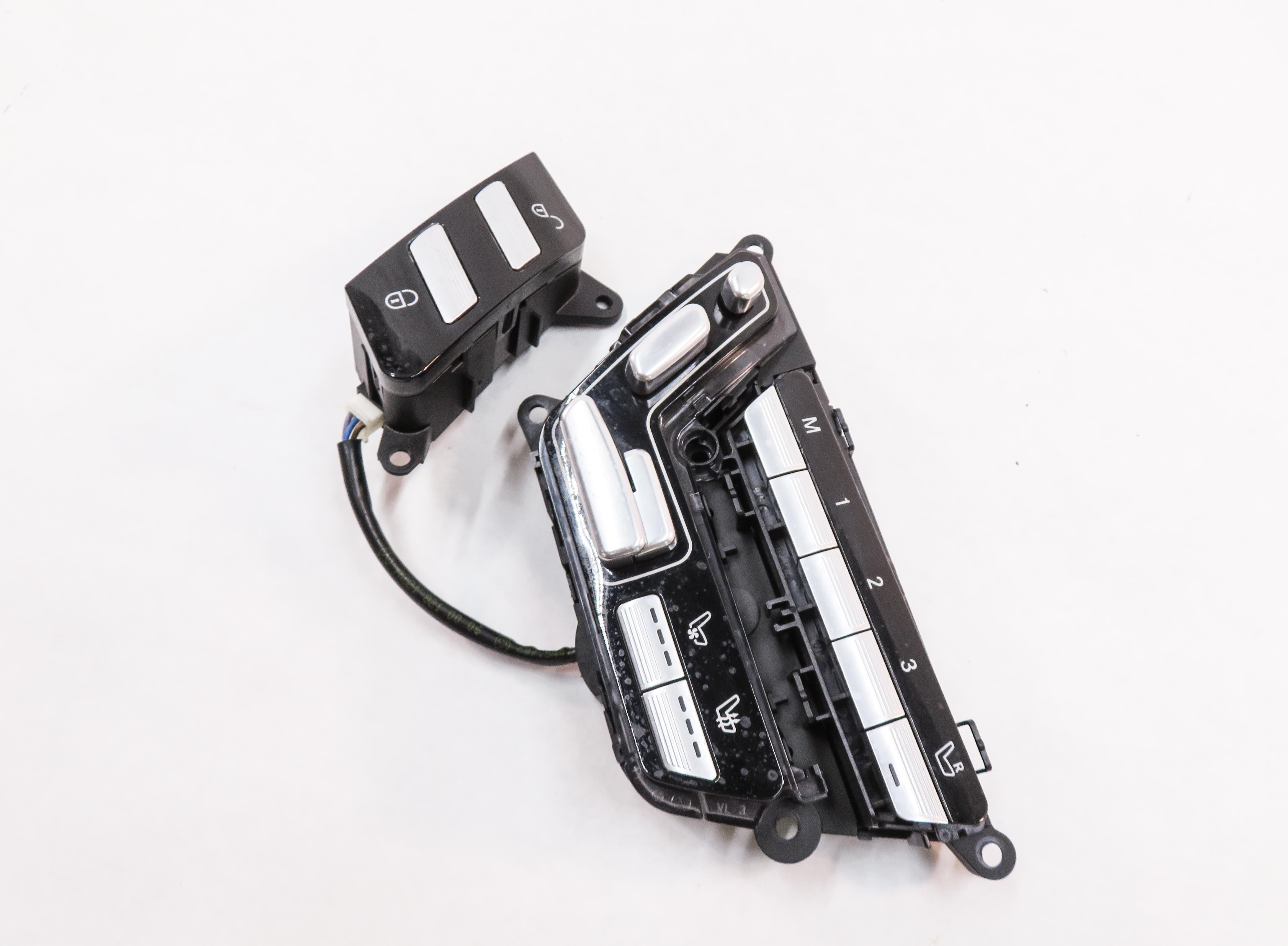 07-14 MERCEDES CL550 CL600 S350 S400 S450 S550 - LEFT DRIVER SEAT CONTROL SWITCH — exact item pictured