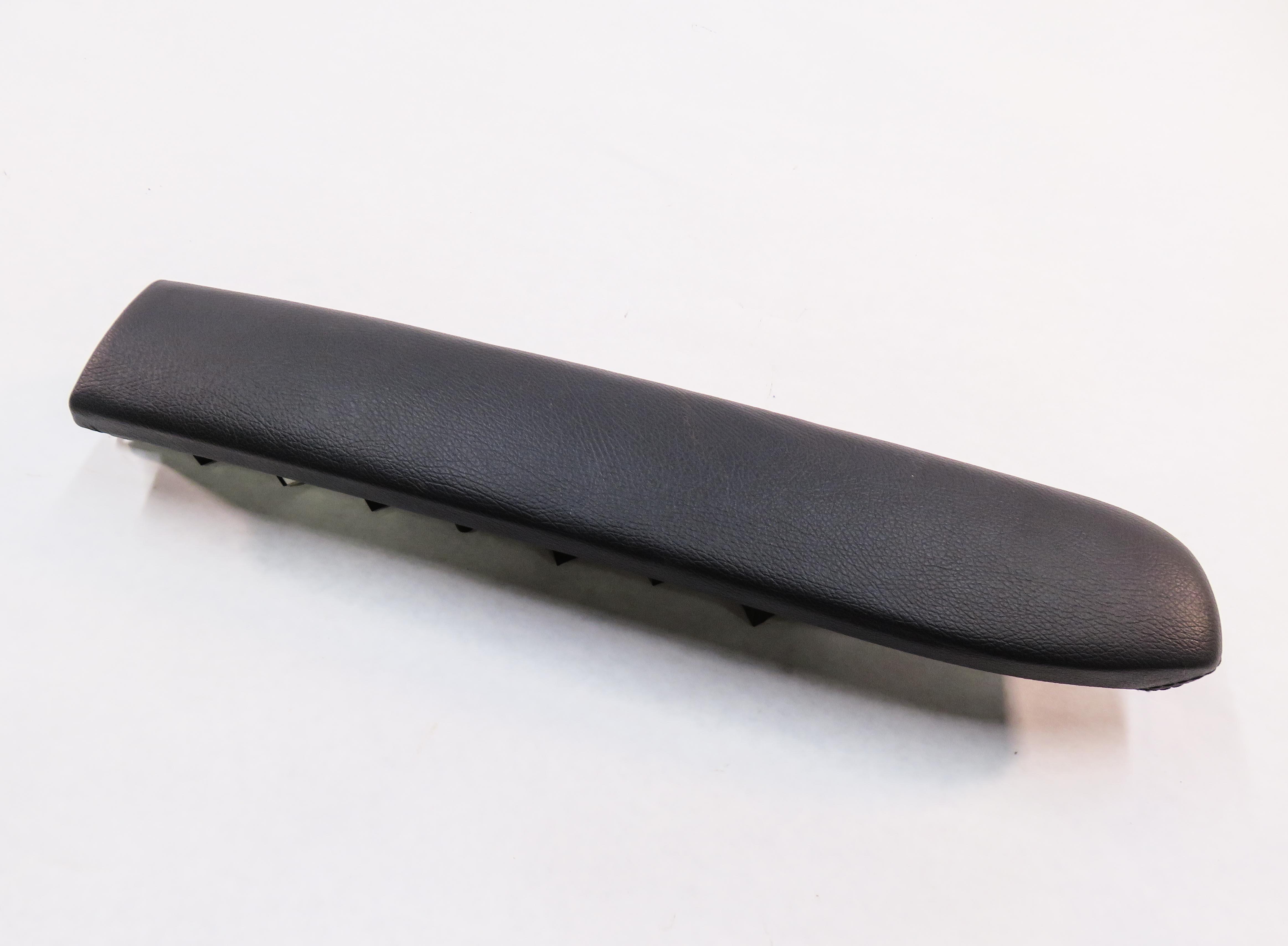 2012 MERCEDES S550 (W221) LEFT REAR DOOR ARMREST (BLACK LEATHER 211A) — exact item pictured