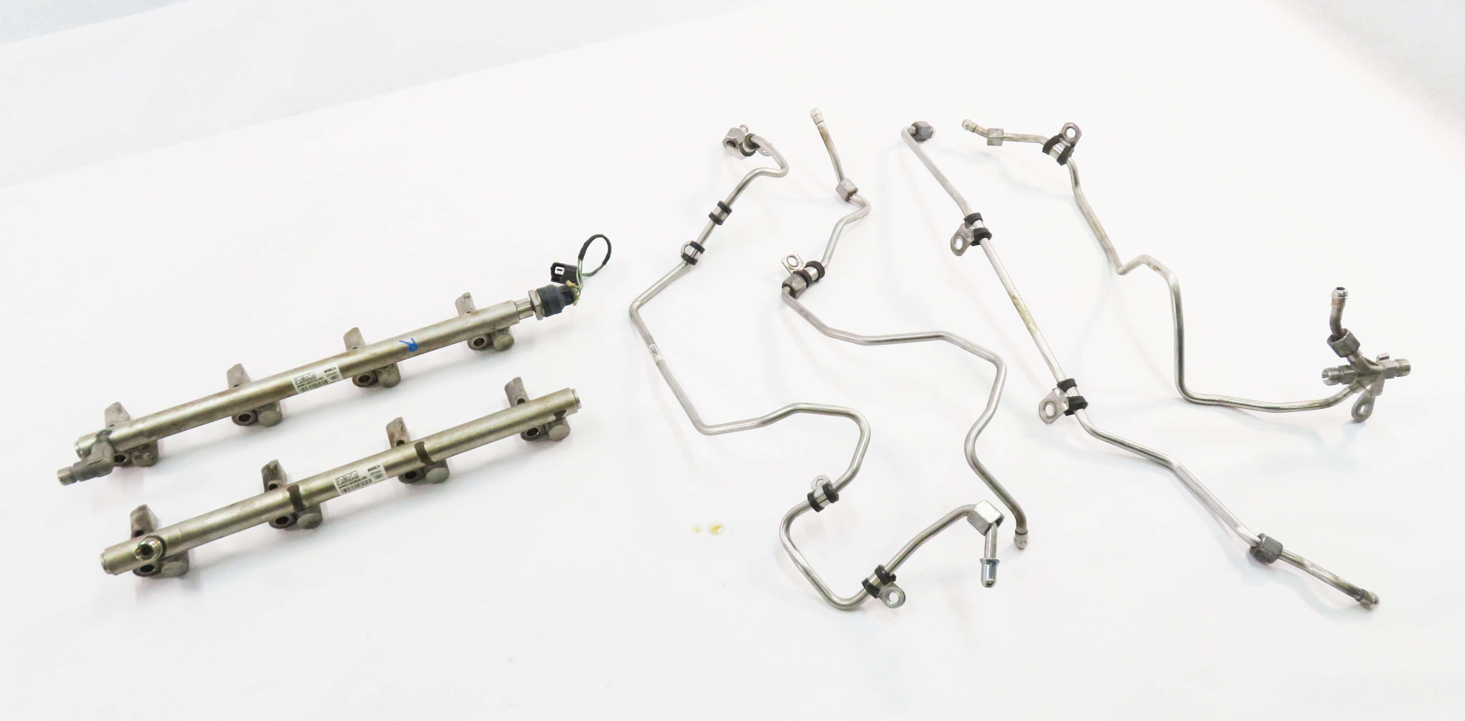 2010 RANGE ROVER (L322) 5.0L AJ133 V8 ENGINE - FUEL RAIL SET w/ LINES — exact item pictured