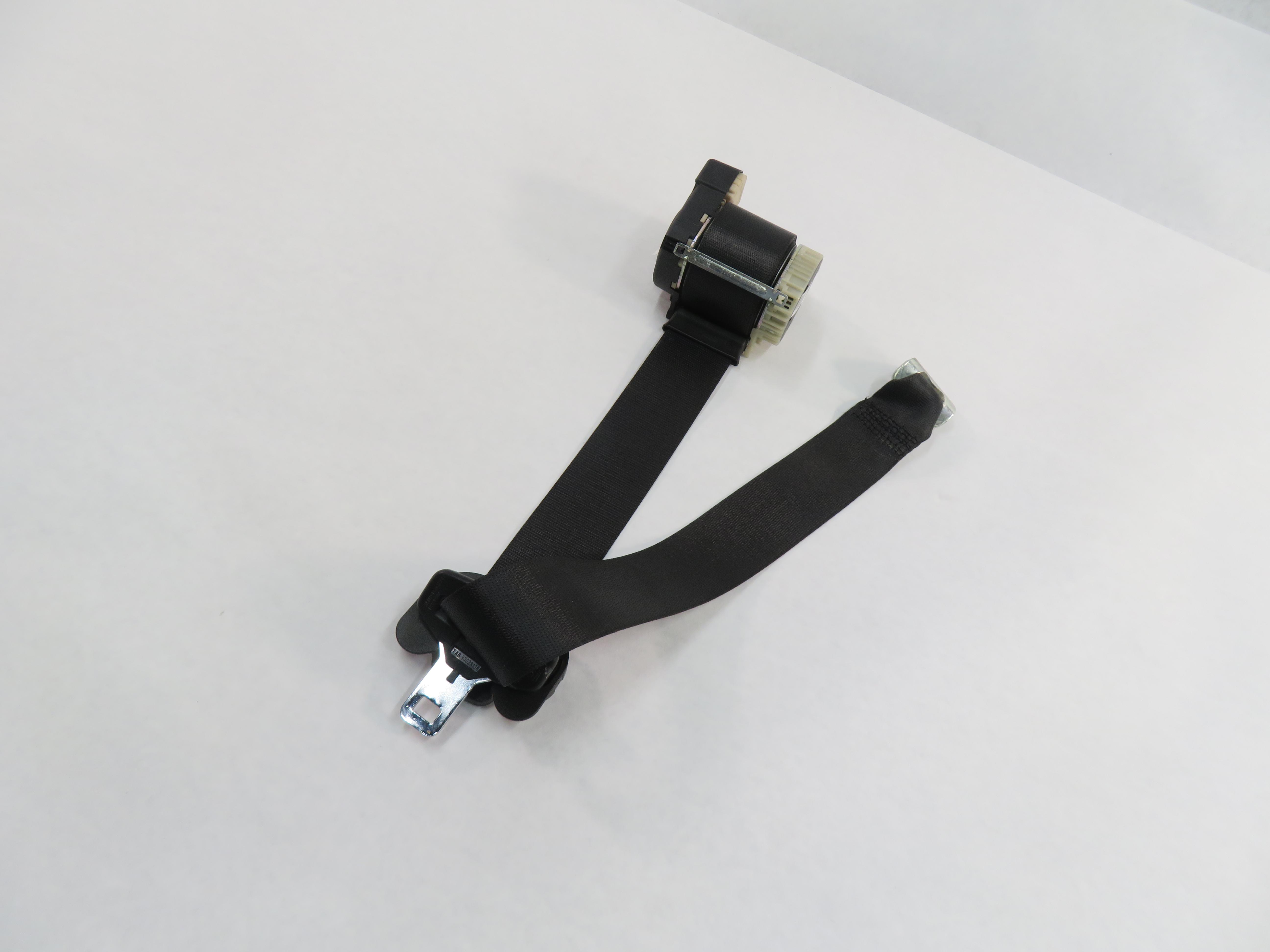 2010 RANGE ROVER (L322) LEFT REAR 2nd SECOND ROW SEAT SEATBELT RETRACTOR (BLACK) — exact item pictured