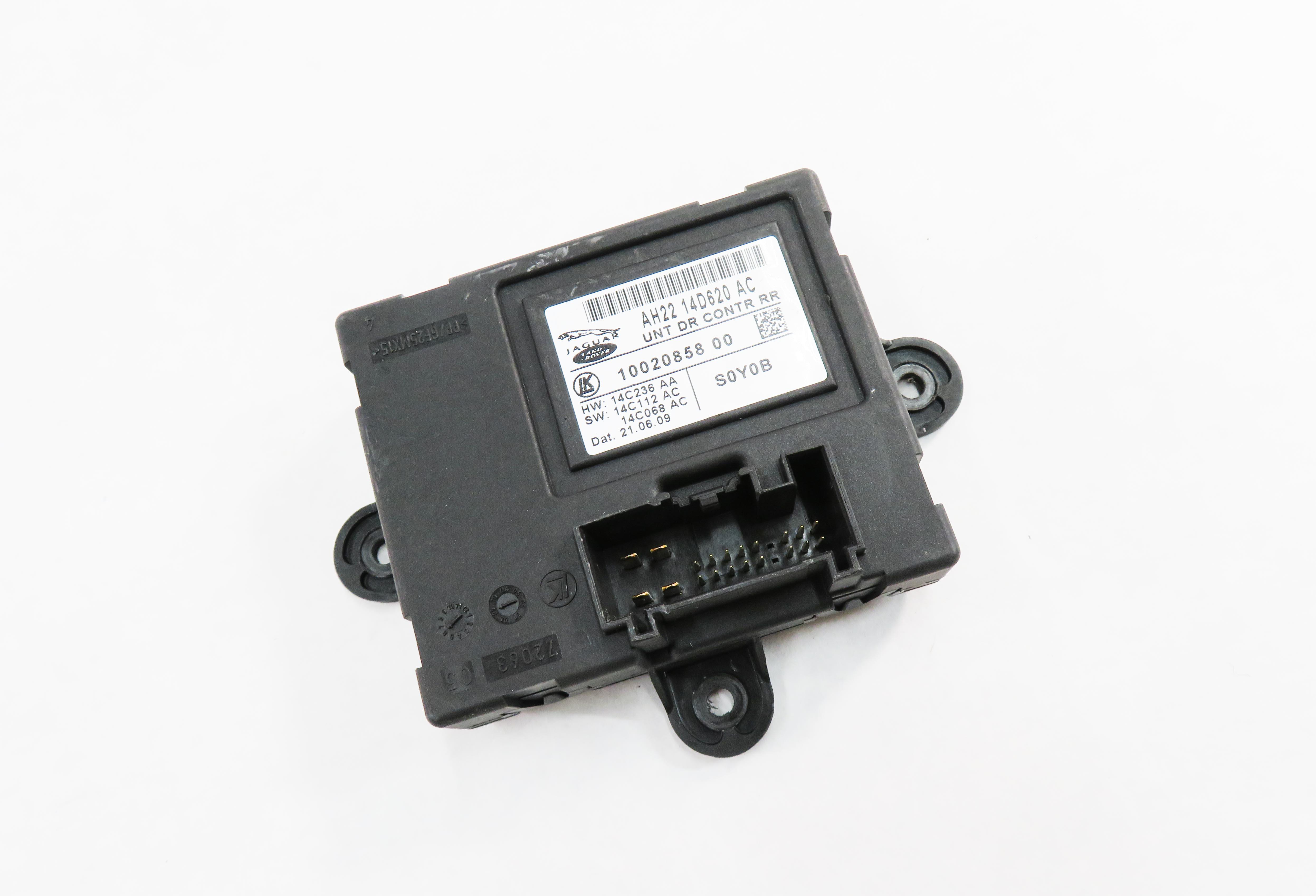 2010 RANGE ROVER (L322) RIGHT REAR DOOR CONTROL MODULE — exact item pictured