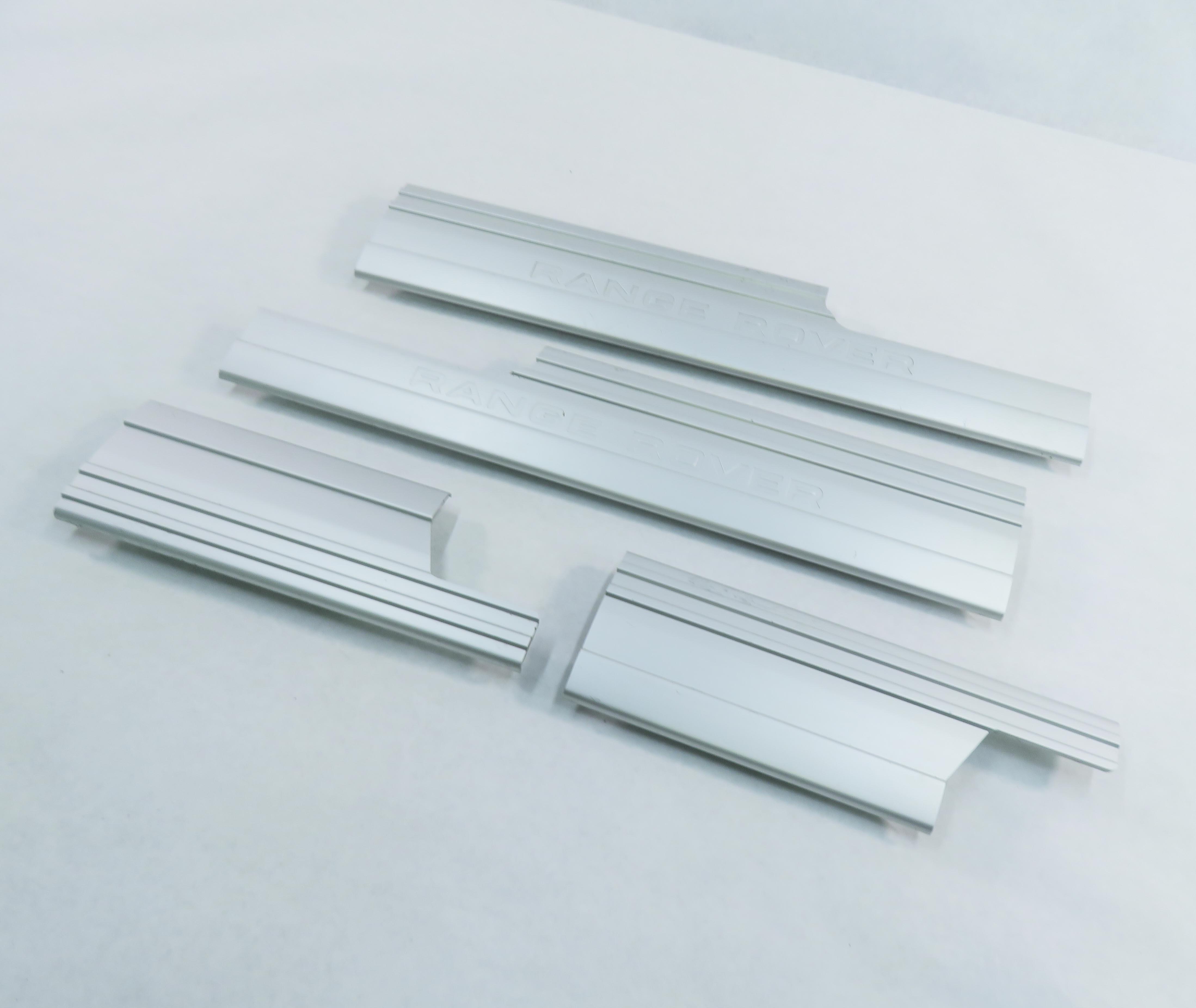 2010 RANGE ROVER (L322) FRONT & REAR DOOR SILL SCUFF PANEL TRIM SET-4 — exact item pictured