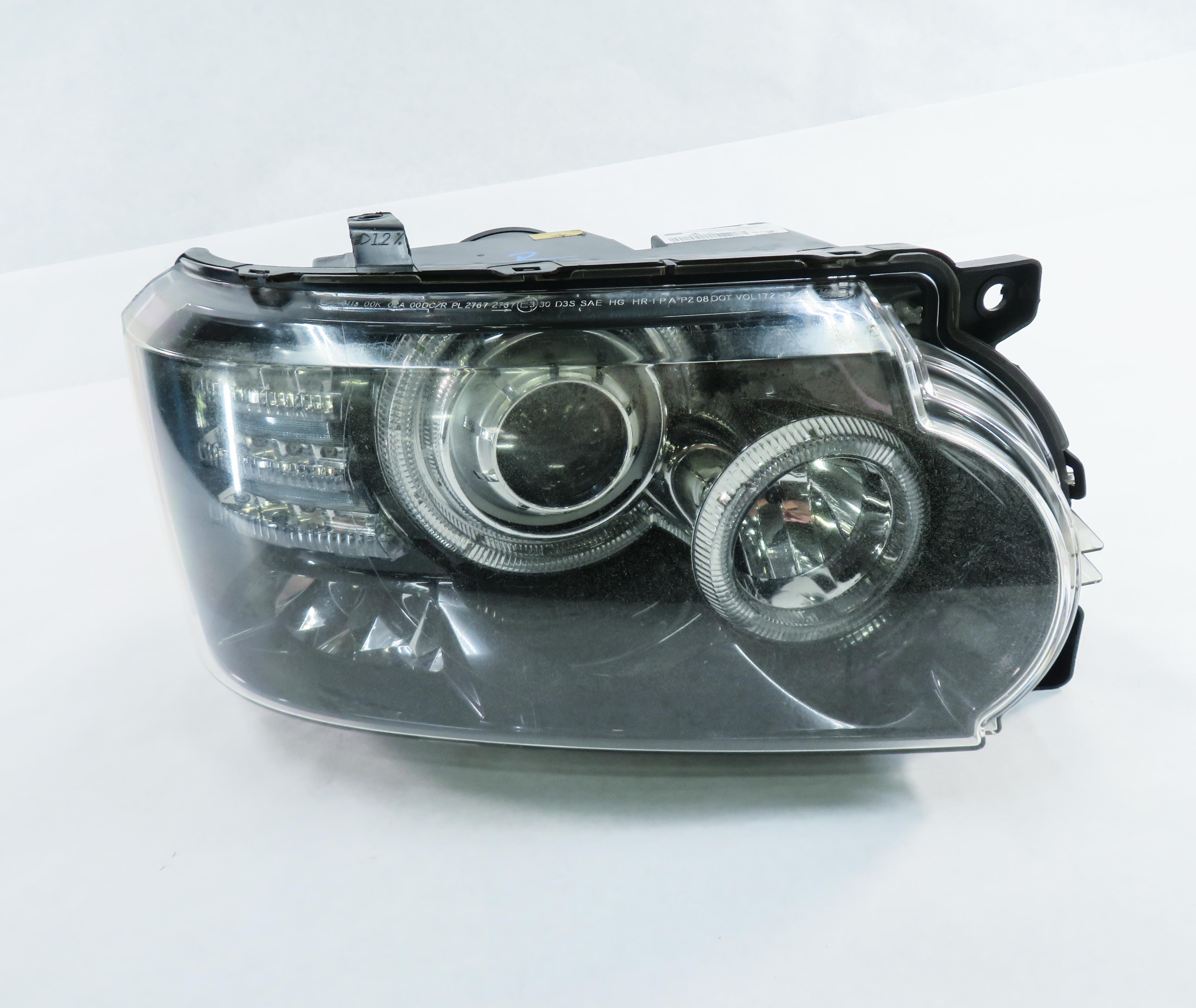 2010-2011 RANGE ROVER (L3220 RIGHT XENON HID HEADLIGHT LIGHT LAMP (GRAY HOUSING) — exact item pictured