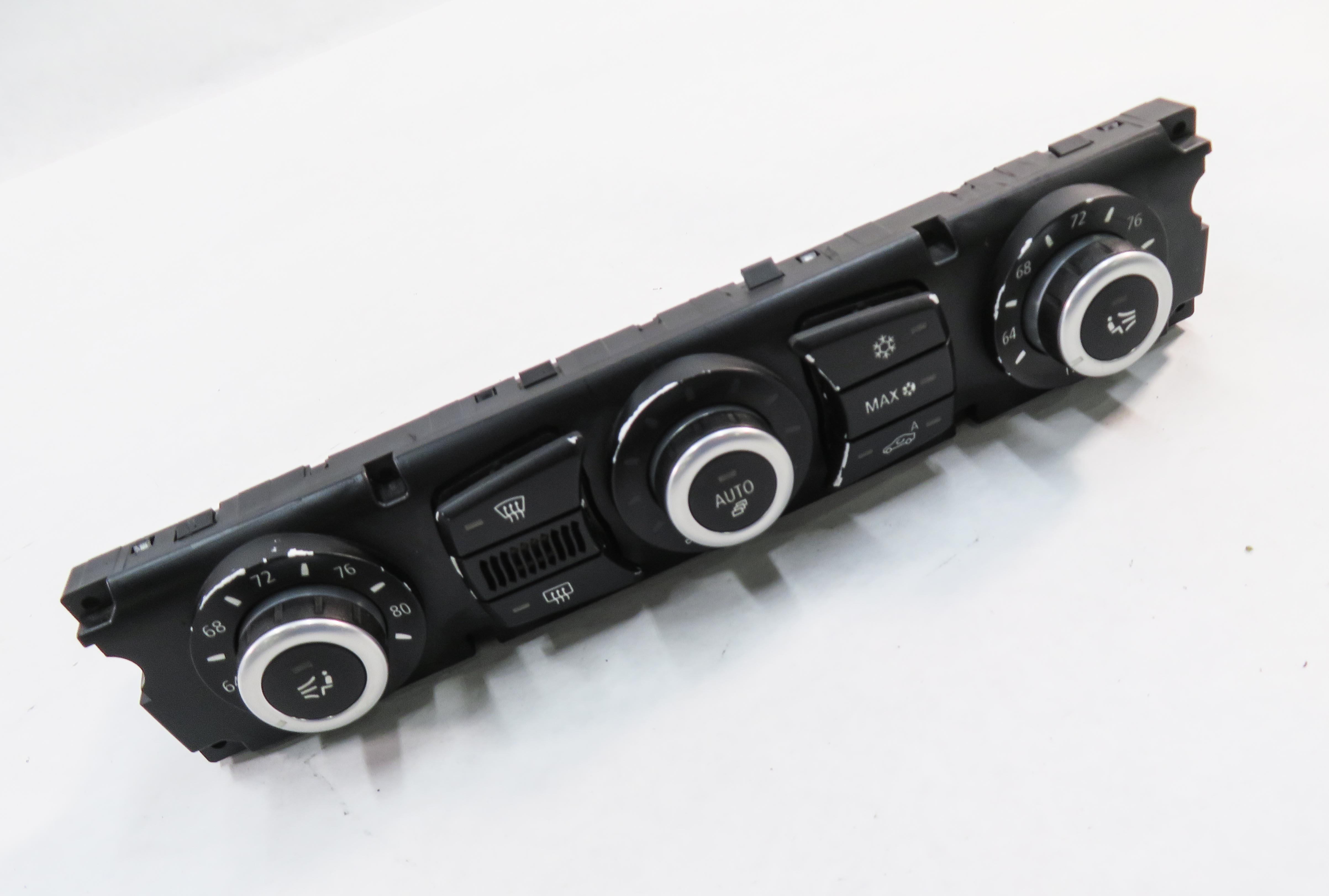 2008-2010 BMW 650i M6 ///M (E63) FRONT HEATER A/C TEMPERATURE CLIMATE CONTROL — exact item pictured