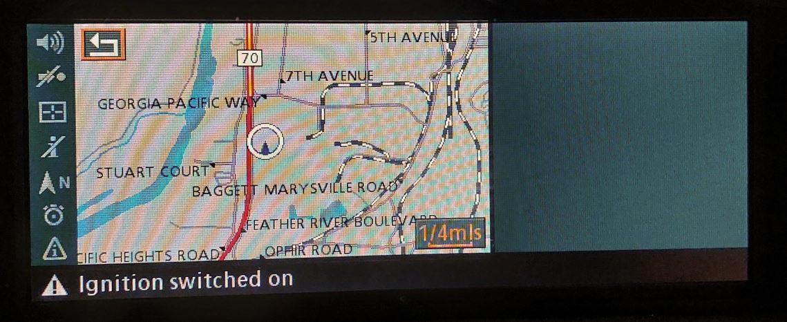 04-09 325i 328i 330i 335i 530i 545i M3 M5 M6 (E60 E63 E90) GPS NAVIGATION SCREEN — exact item pictured