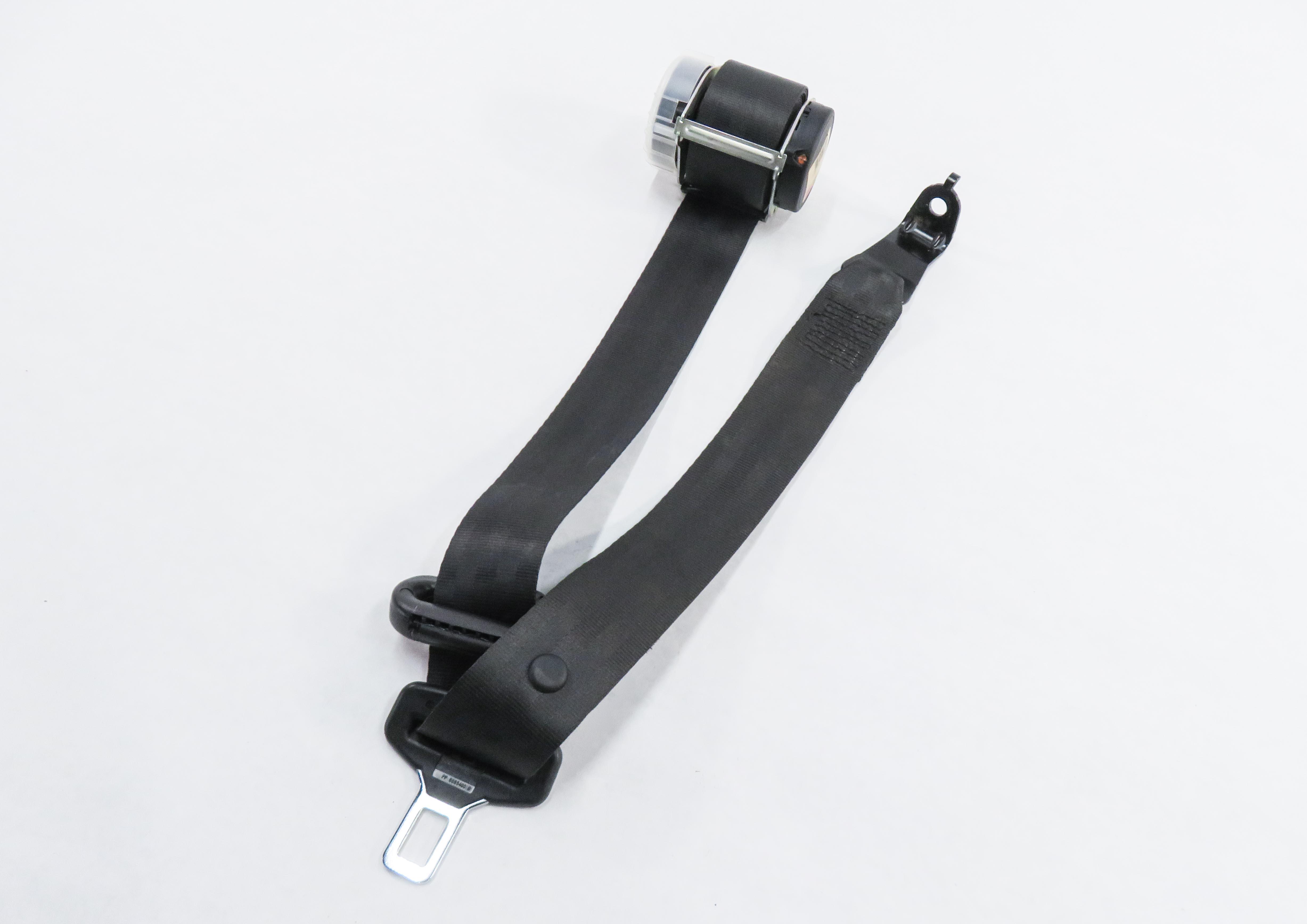 2008 RANGE ROVER SPORT (L320) REAR 2nd ROW SEAT - LEFT SEATBELT RETRACTOR BLACK — exact item pictured