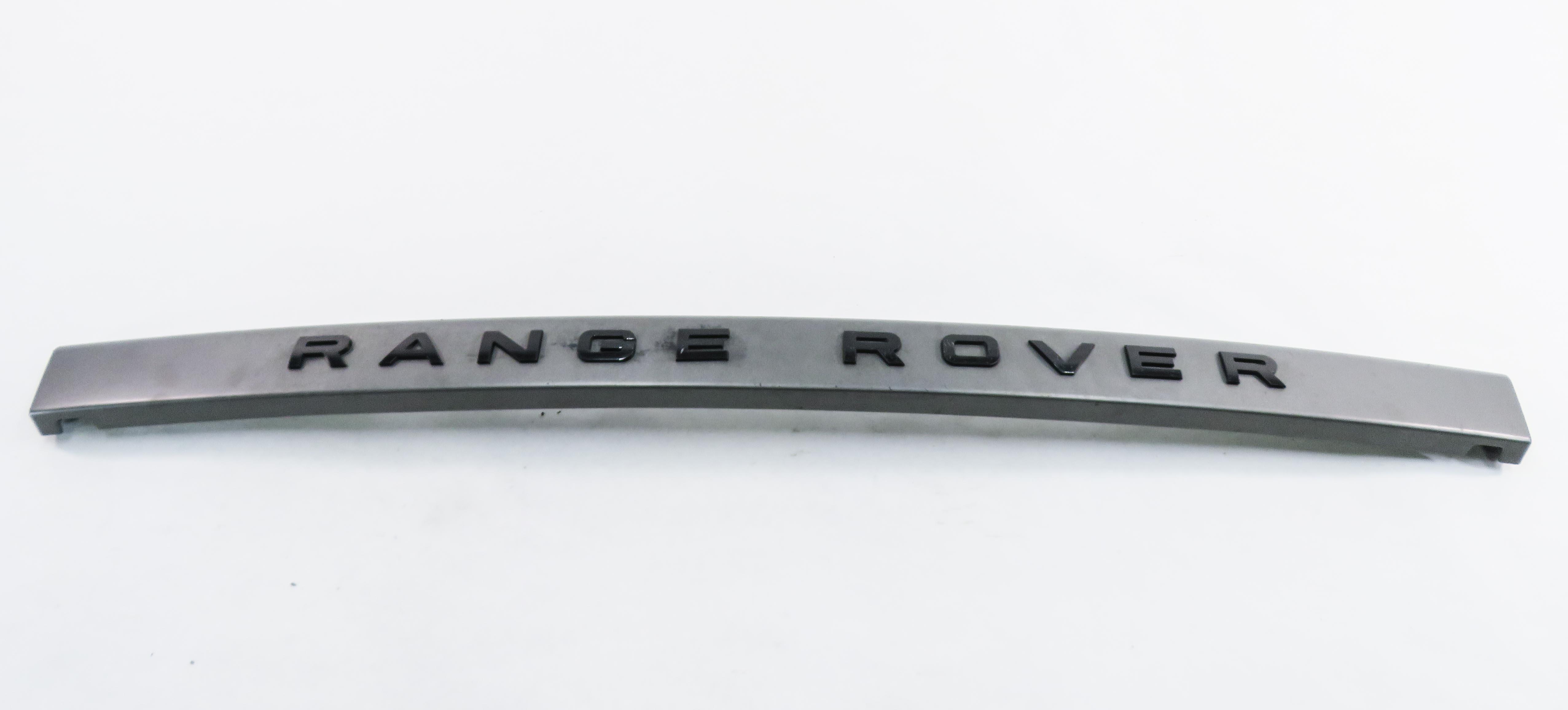 2008 RANGE ROVER SPORT (L320) REAR HATCH GATE TRUNK TRIM PANEL w/ LETTERING — exact item pictured