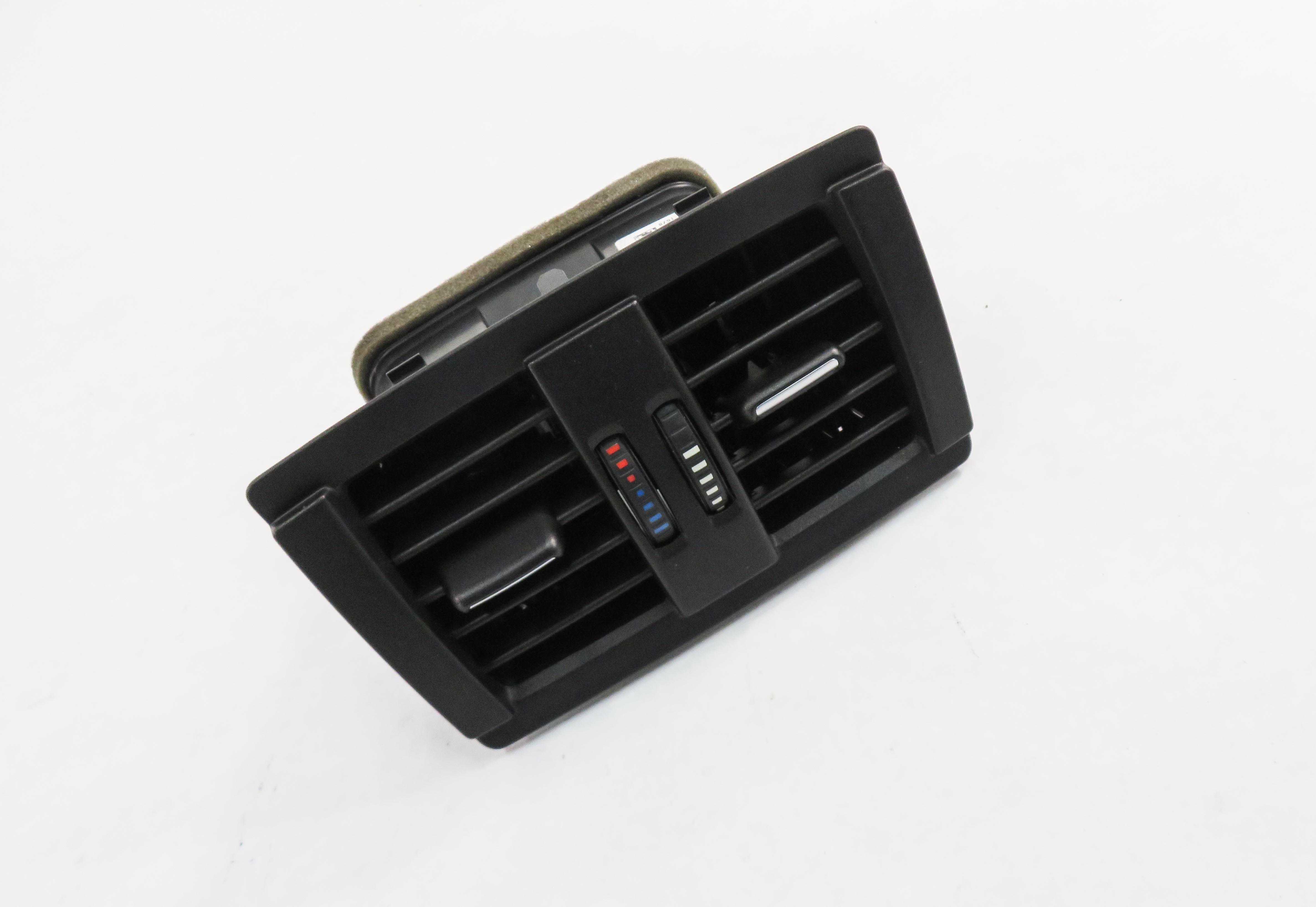 2013 BMW ACTIVEHYBRD-3 (F30) REAR CENTER CONSOLE HEATER A/C AIR VENT (BLACK) — exact item pictured