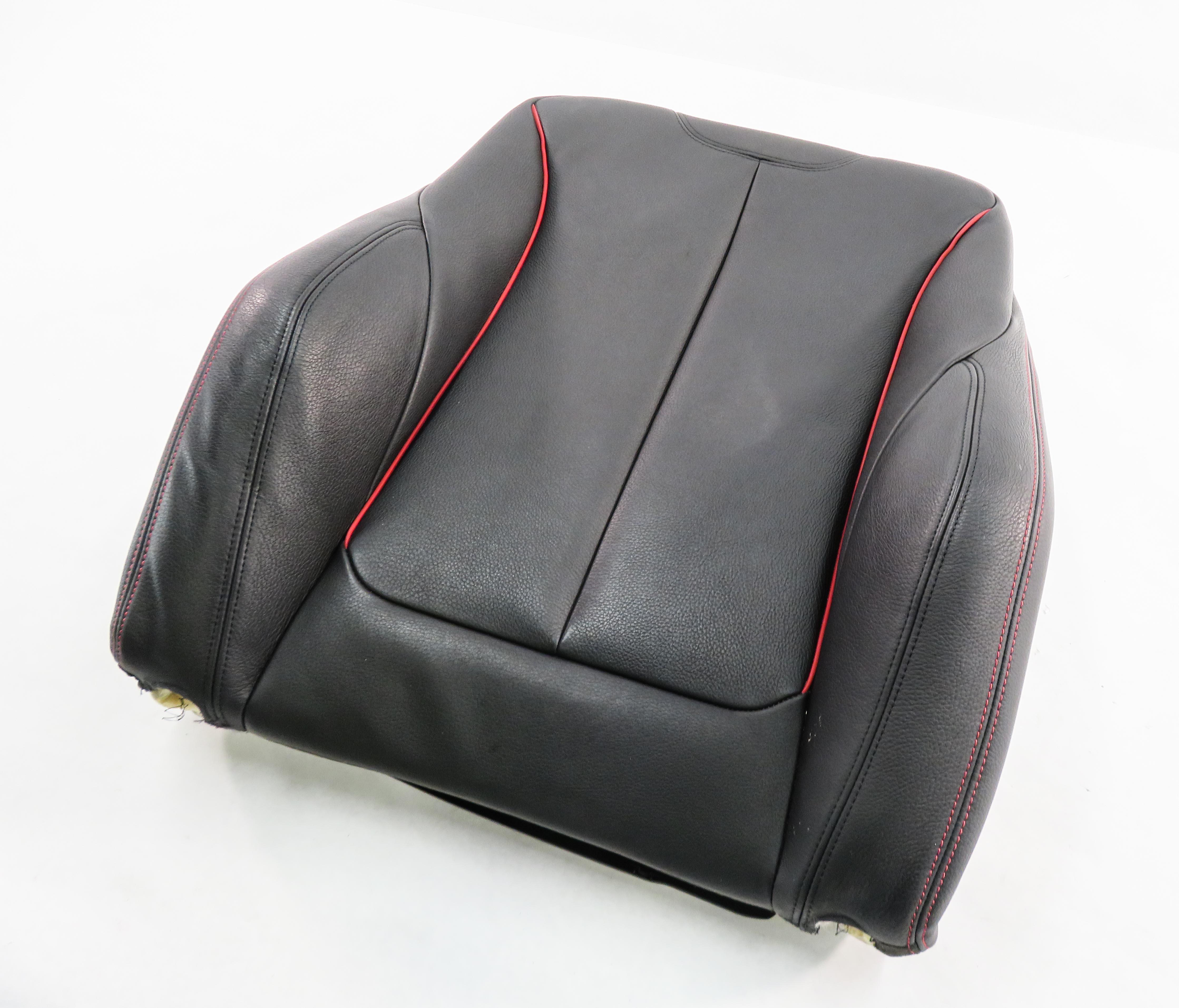 13 BMW ACTIVEHYBRD-3 (F30) PASSENGER UPPER TOP HEATED SPORT SEAT CUSHION (BLACK) — exact item pictured