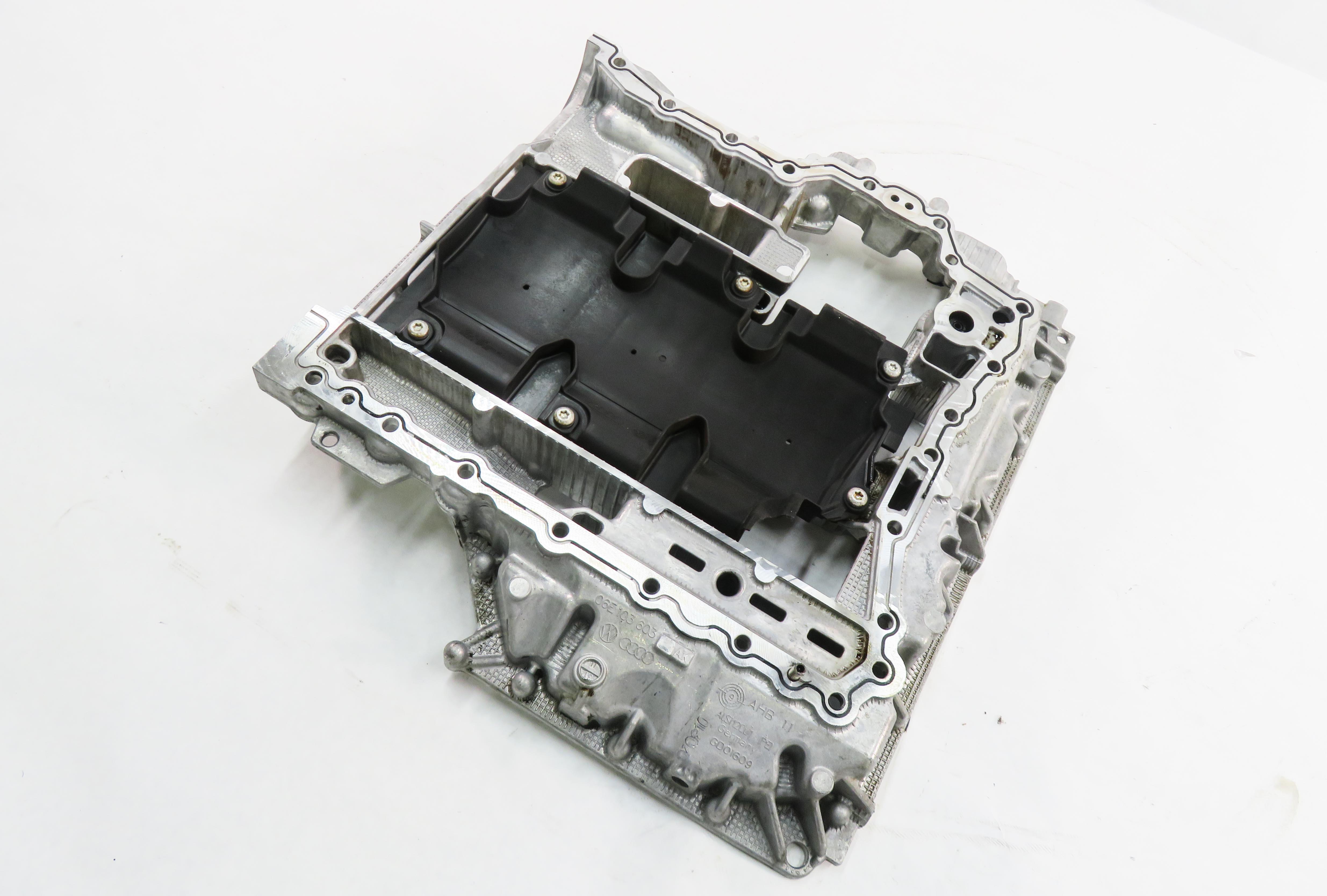 2011 AUDI Q7 (4L) 3.0L CJWC SUPERCHARGED ENGINE - UPPER OIL PAN CRADLE — exact item pictured