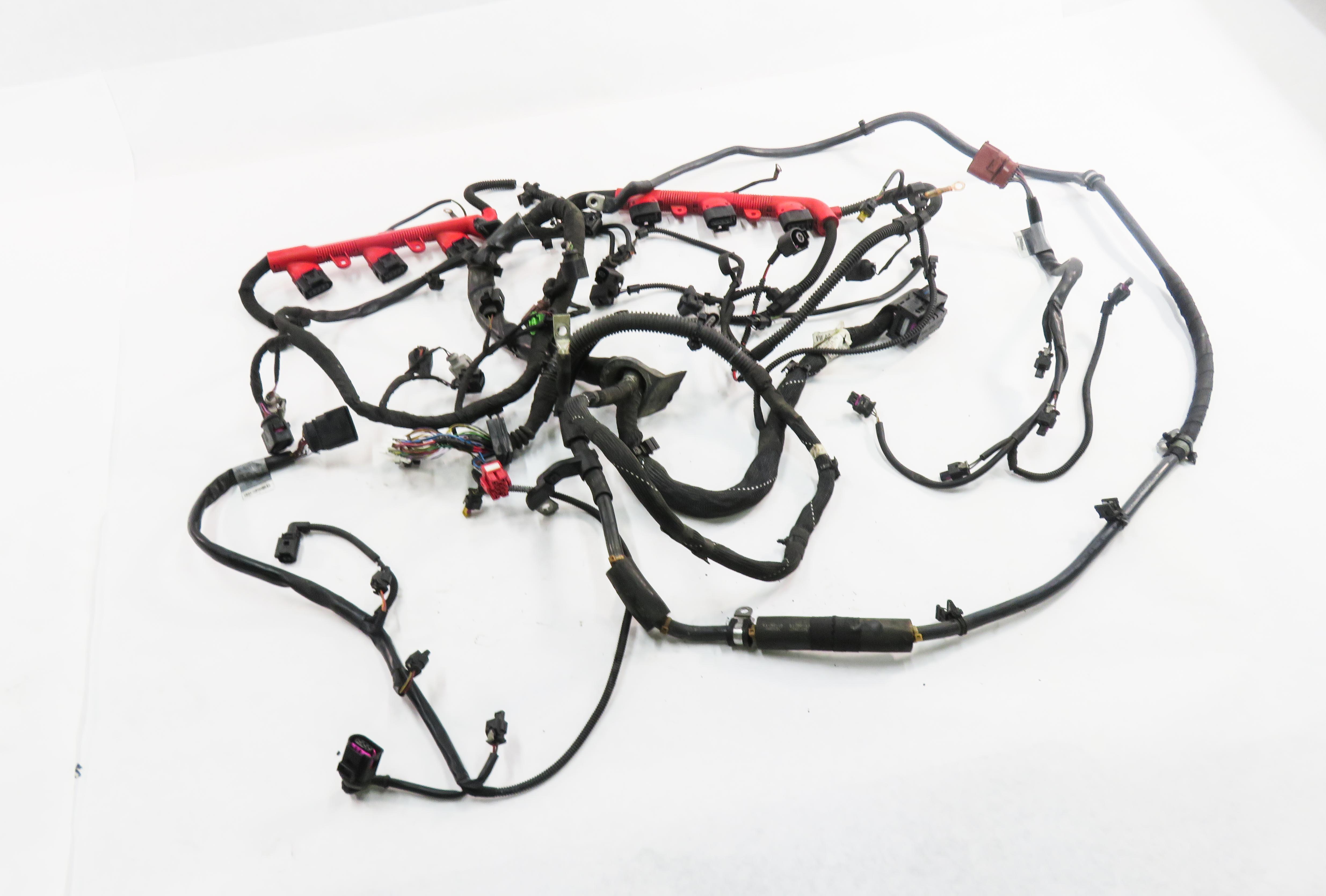 2011 AUDI Q7 (4L) 3.0L CJWC SUPERCHARGED ENGINE WIRE WIRING HARNESS LOOM — exact item pictured