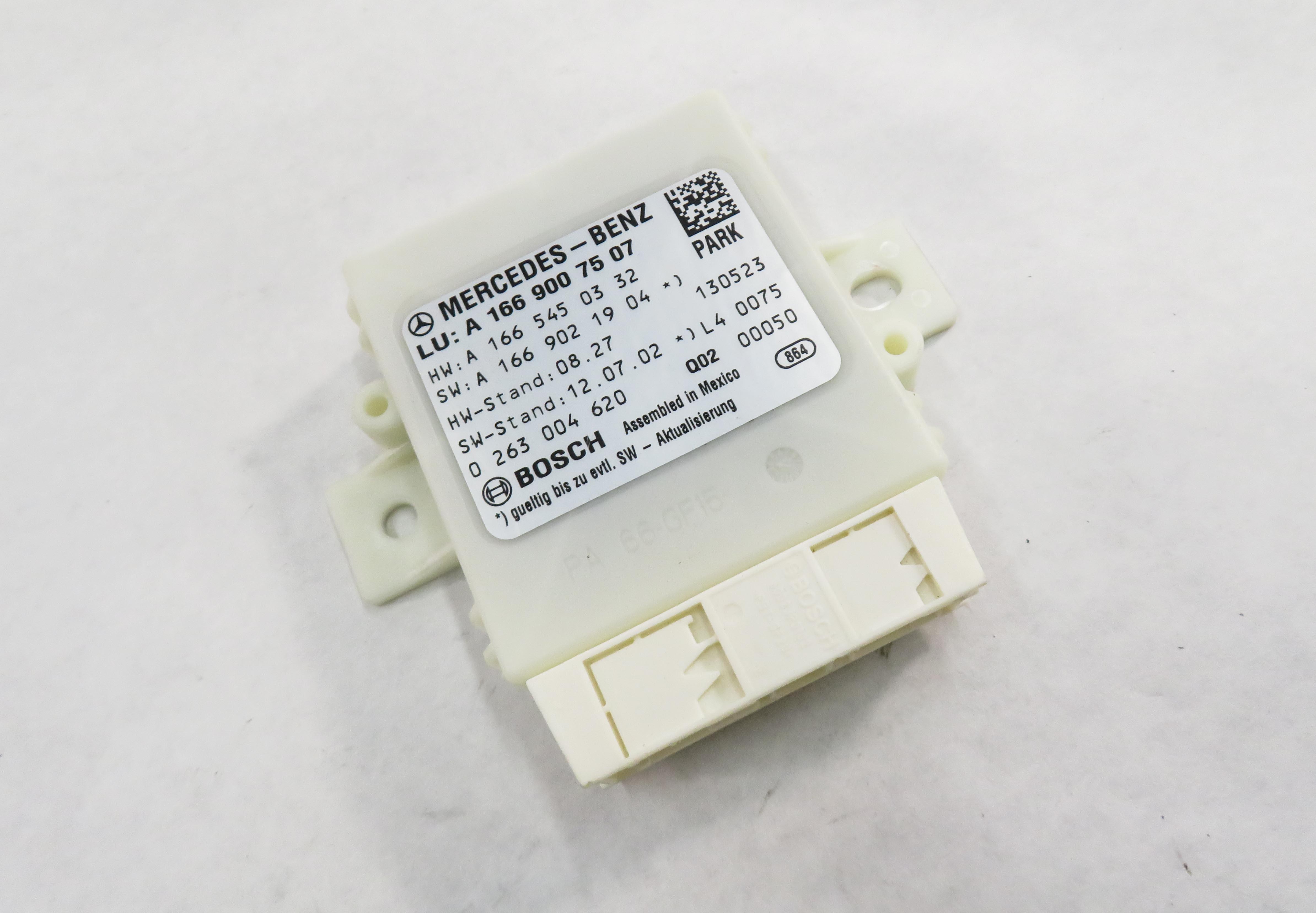 2013-2016 MERCEDES GL340 GL450 GL550 ML350 ML550 (W166 X166) PDC CONTROL MODULE — exact item pictured