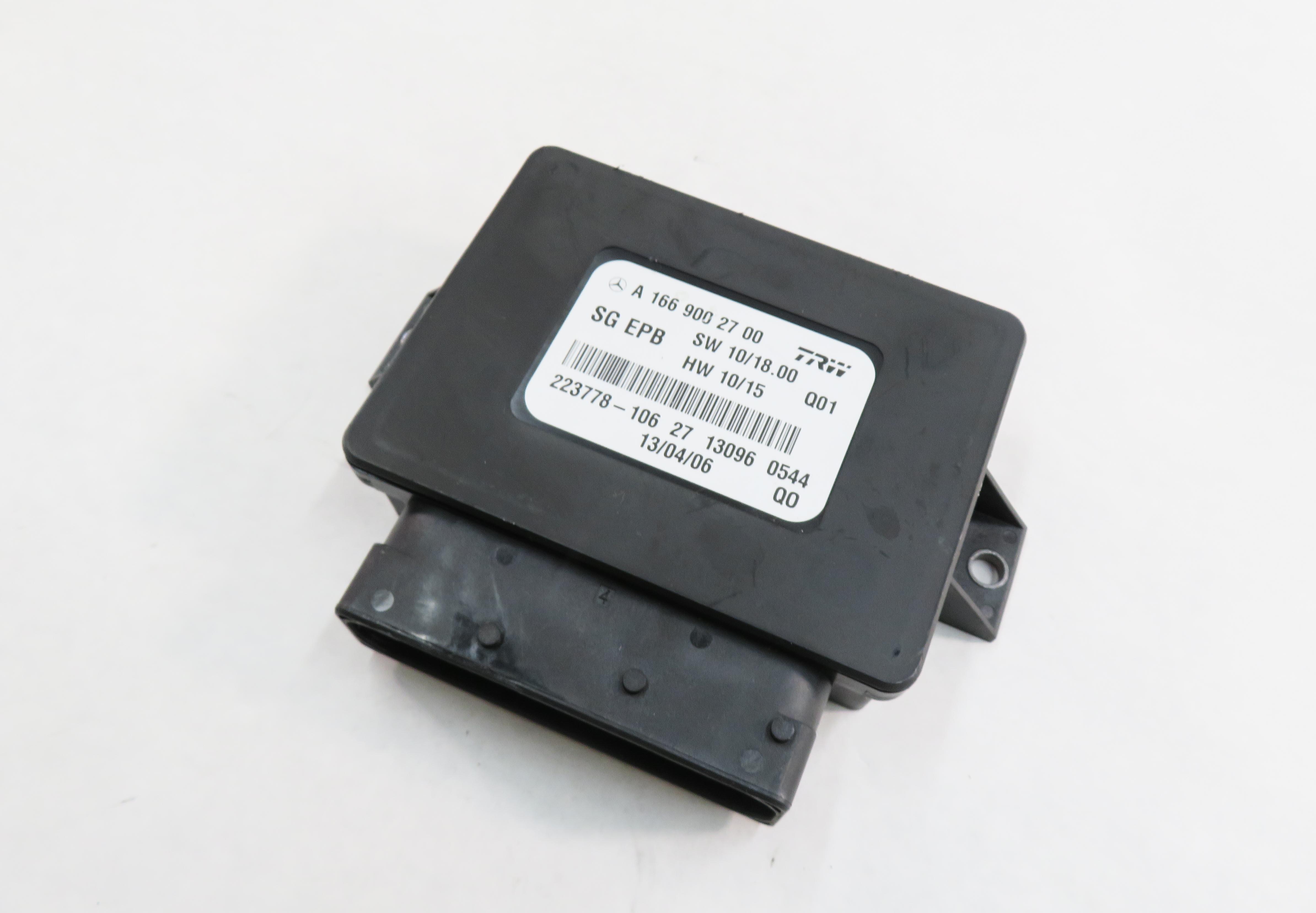 2013 MERCEDES GL450 (X166) PARKING BRAKE CONTROL MODULE — exact item pictured