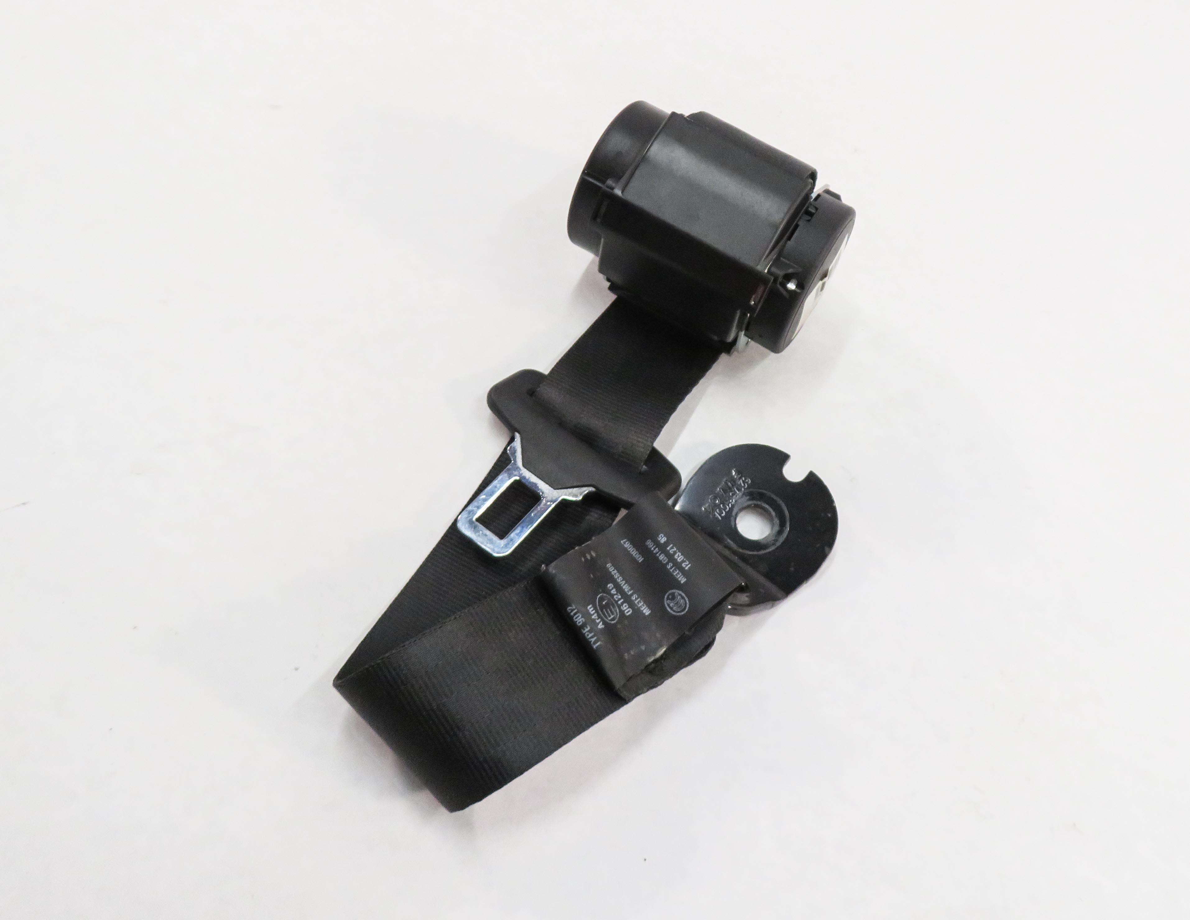2012 RANGE ROVER EVOQUE (L538) REAR SEAT SEATBELT RETRACTOR (BLACK) (FITS L&R) — exact item pictured
