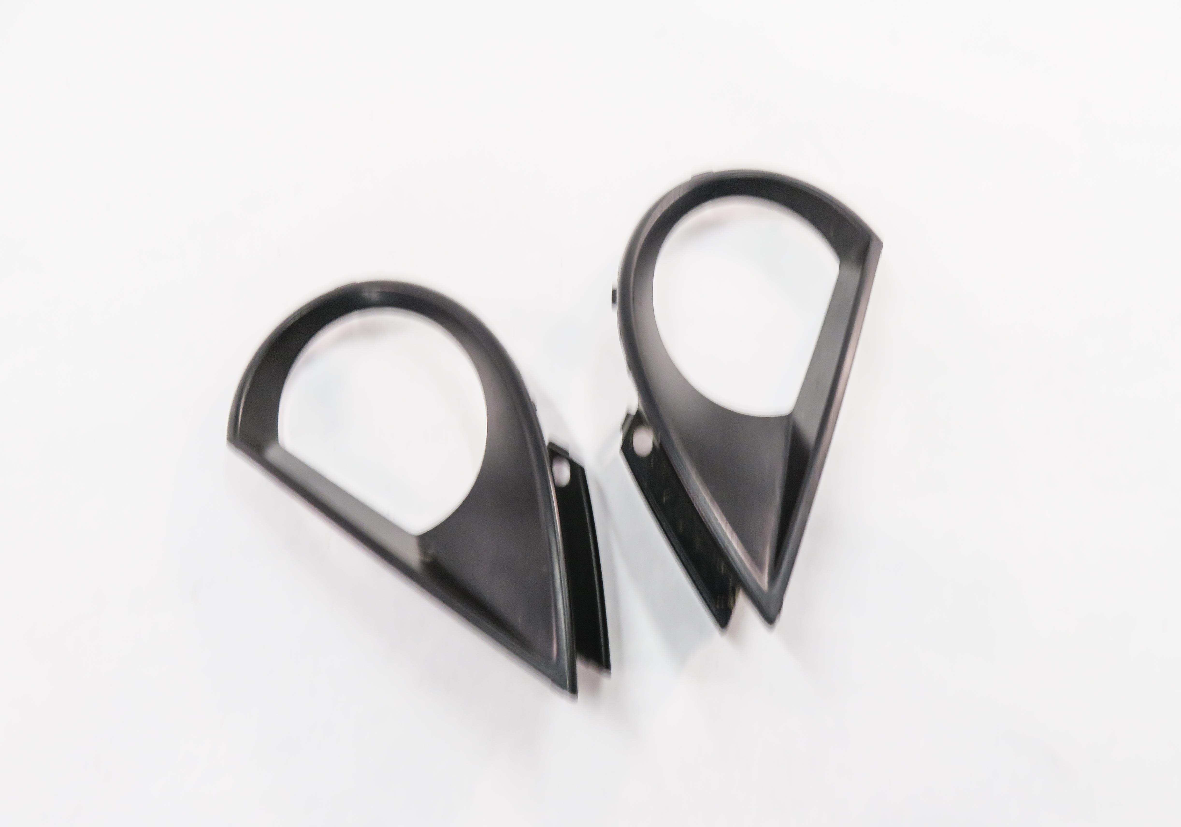 2012 AUDI Q7 (4L) FRONT LEFT & RIGHT FOGLIGHT TRIM SET-2 — exact item pictured